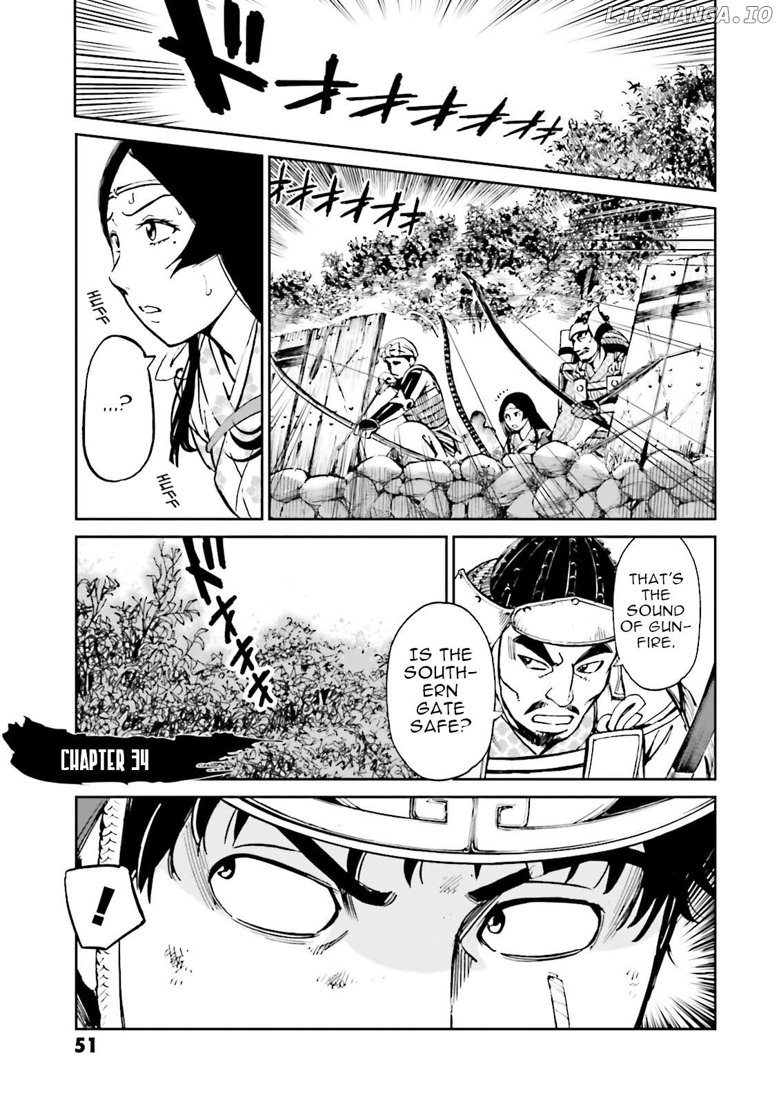 Angolmois: Record of the Mongol Invasion of Japan Chapter 34 - page 1