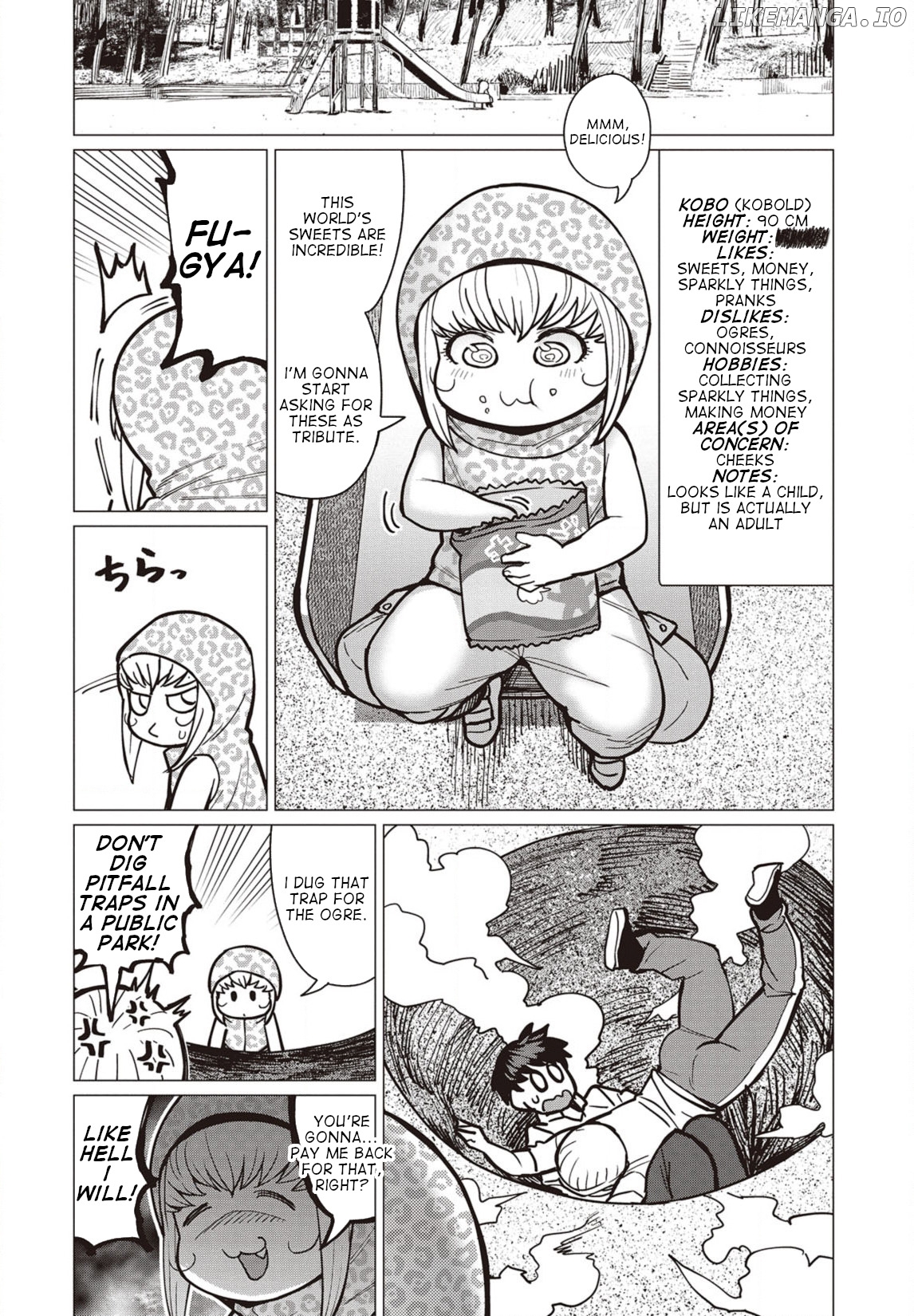 Elf-San wa Yaserarenai. - Manga chapter 37 - page 17