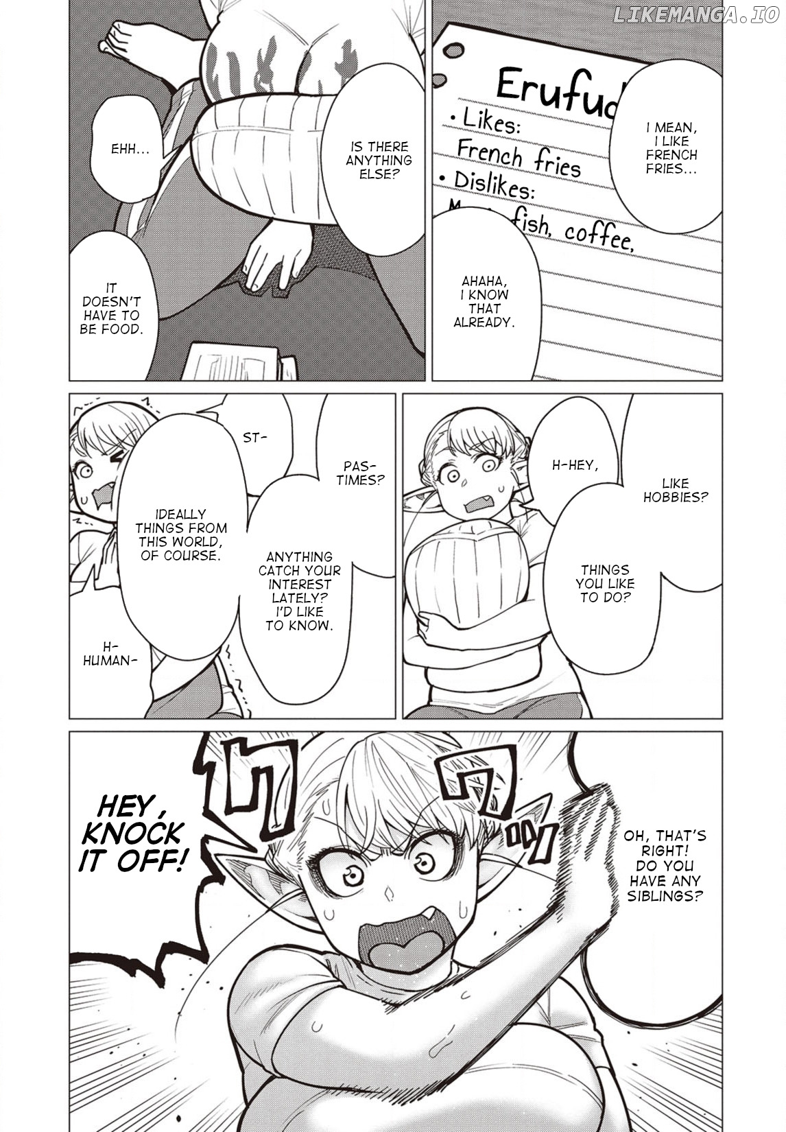 Elf-San wa Yaserarenai. - Manga chapter 37 - page 6