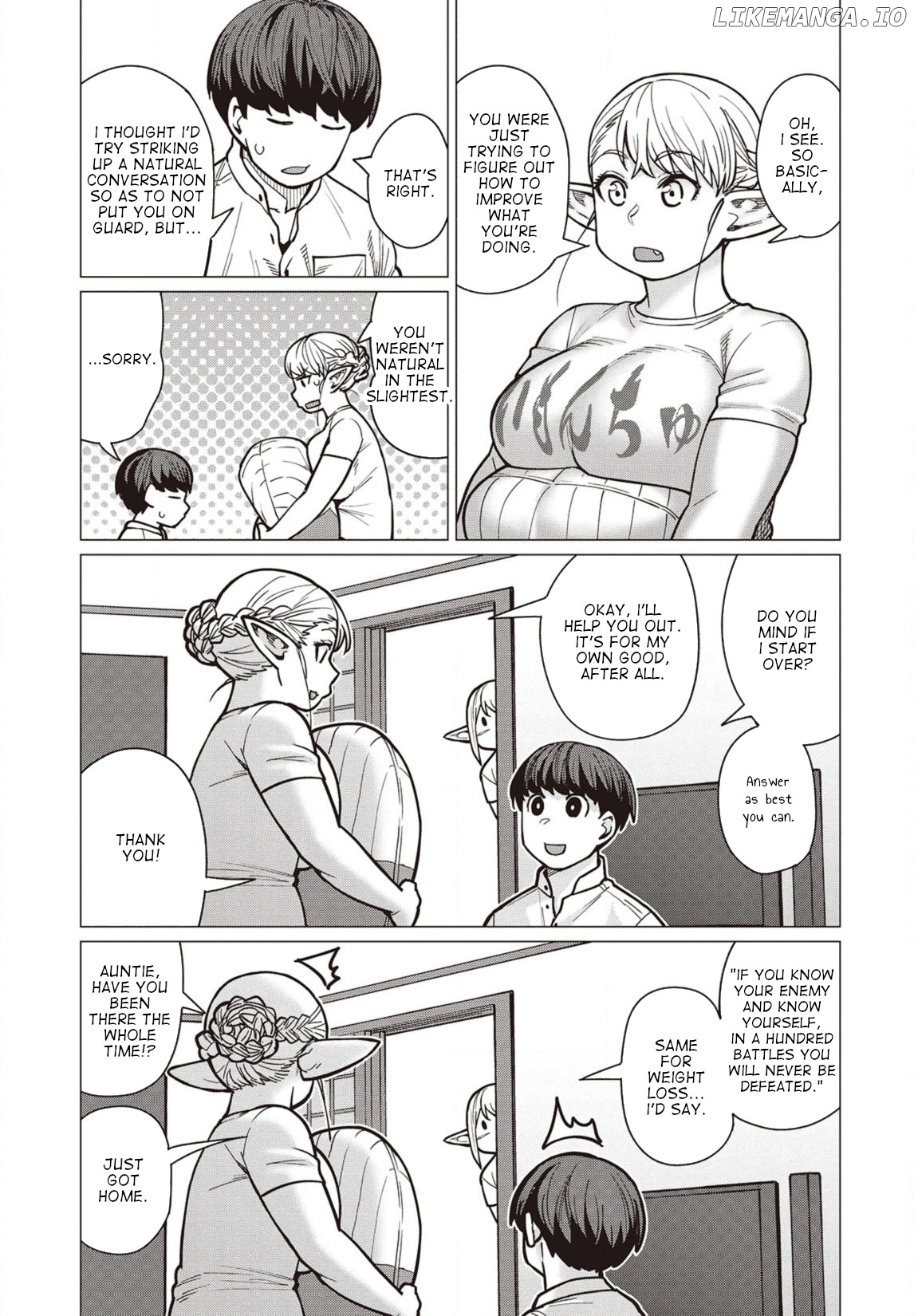 Elf-San wa Yaserarenai. - Manga chapter 37 - page 8