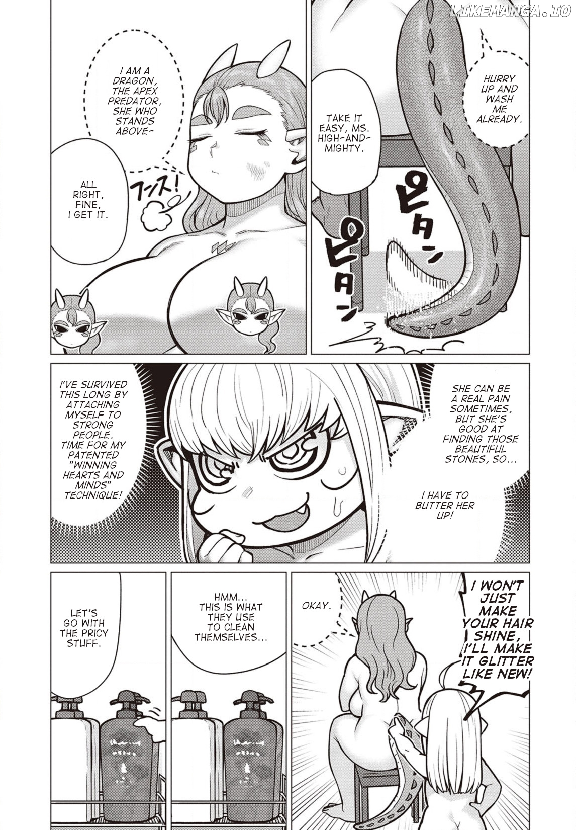 Elf-San wa Yaserarenai. - Manga chapter 39 - page 12