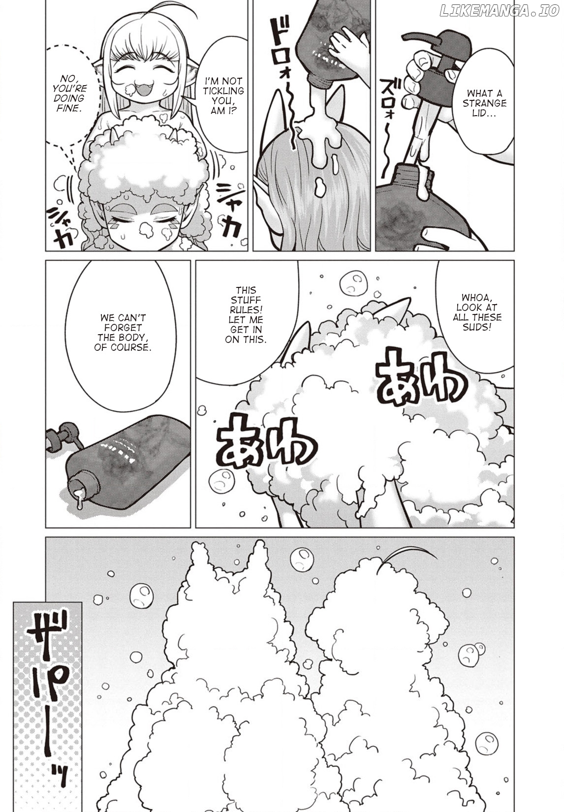 Elf-San wa Yaserarenai. - Manga chapter 39 - page 13