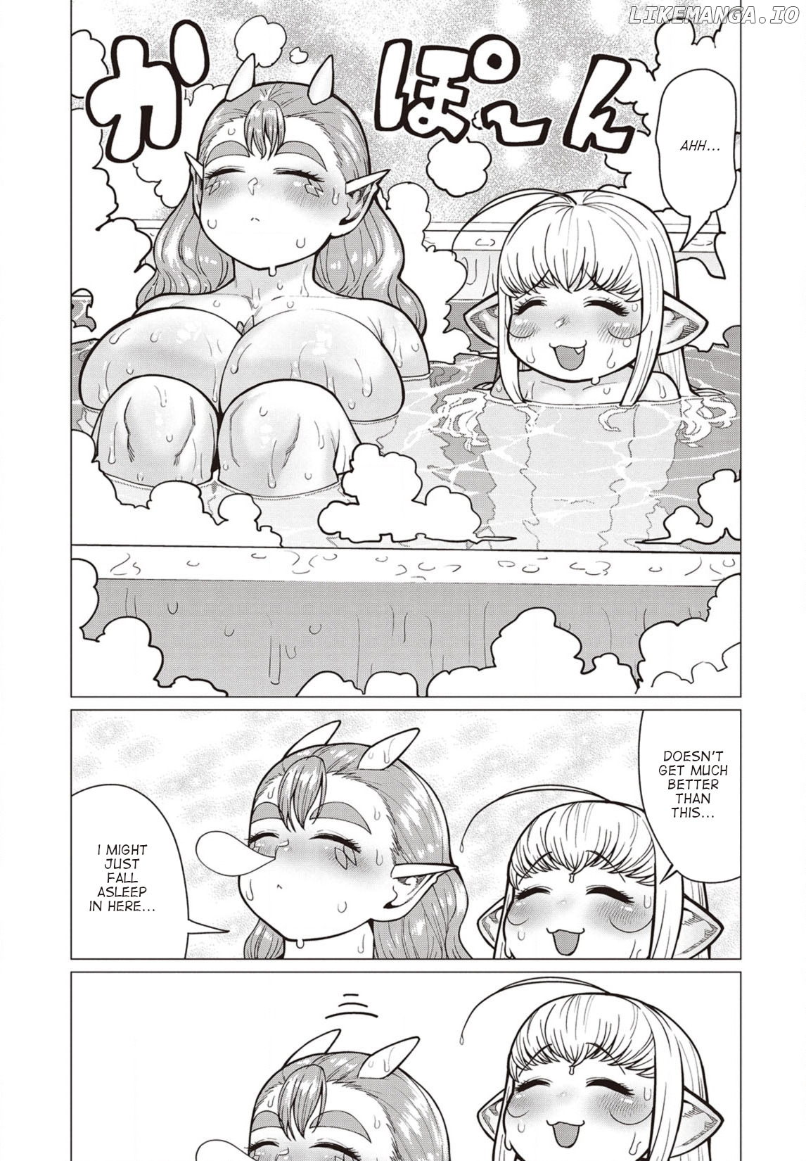 Elf-San wa Yaserarenai. - Manga chapter 39 - page 14