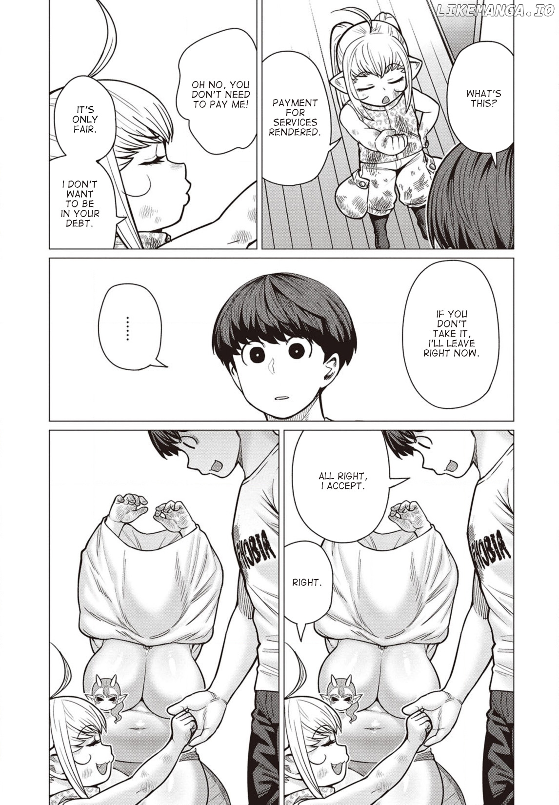 Elf-San wa Yaserarenai. - Manga chapter 39 - page 6