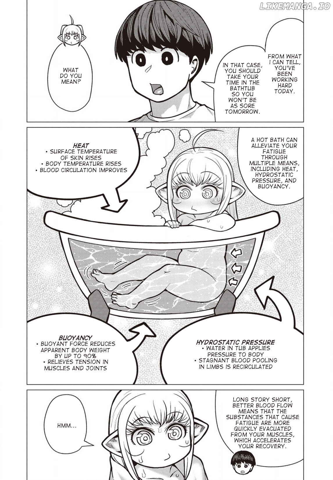 Elf-San wa Yaserarenai. - Manga chapter 39 - page 9