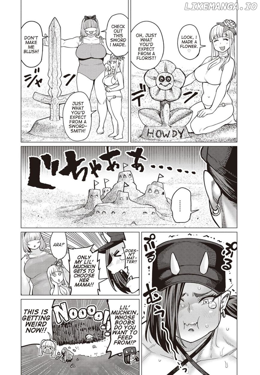Elf-San wa Yaserarenai. - Manga chapter 21 - page 10