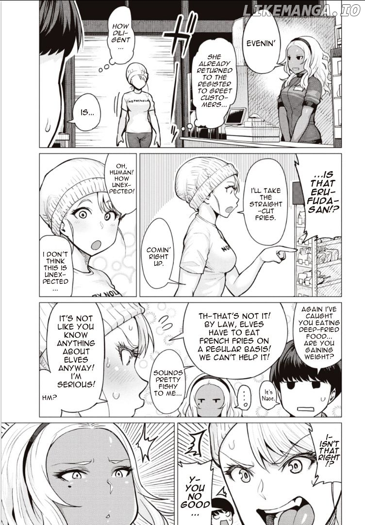 Elf-San wa Yaserarenai. - Manga chapter 2 - page 7