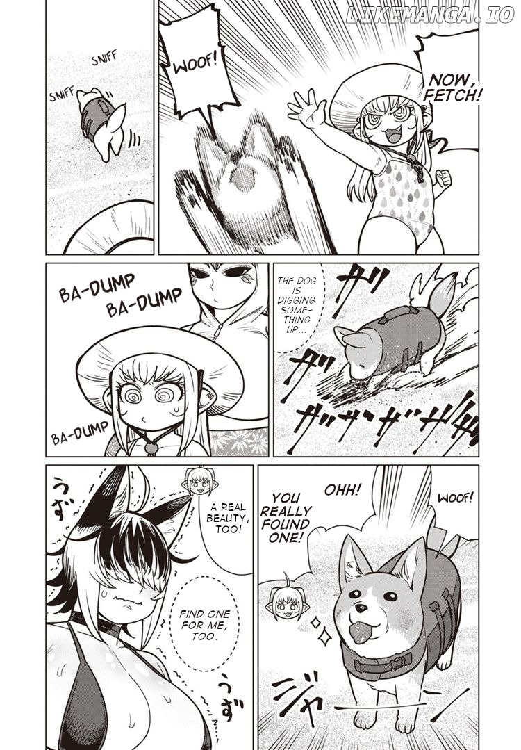 Elf-San wa Yaserarenai. - Manga chapter 41 - page 12