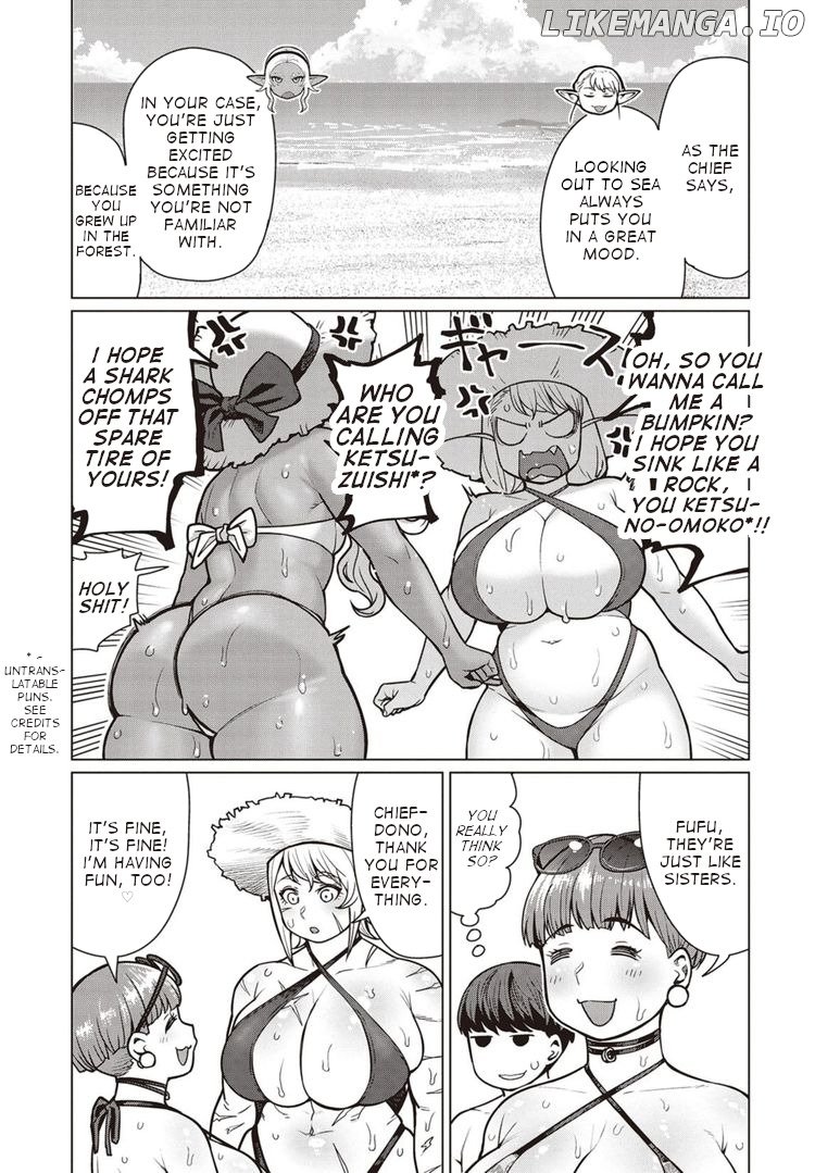 Elf-San wa Yaserarenai. - Manga chapter 41 - page 6