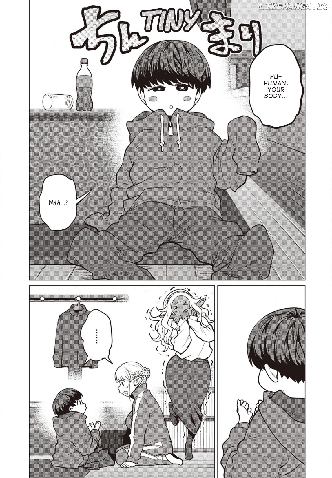Elf-San wa Yaserarenai. - Manga chapter 23 - page 12