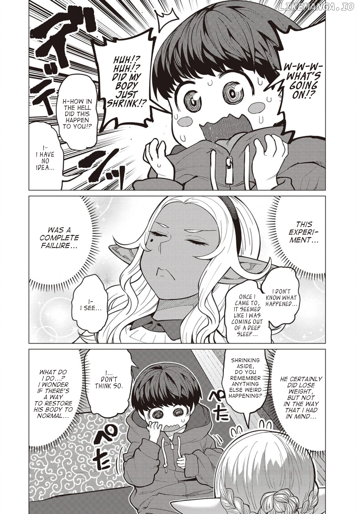 Elf-San wa Yaserarenai. - Manga chapter 23 - page 13