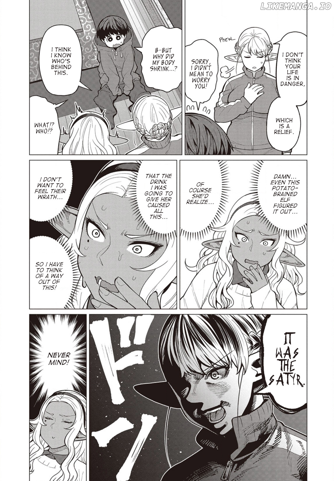 Elf-San wa Yaserarenai. - Manga chapter 23 - page 14