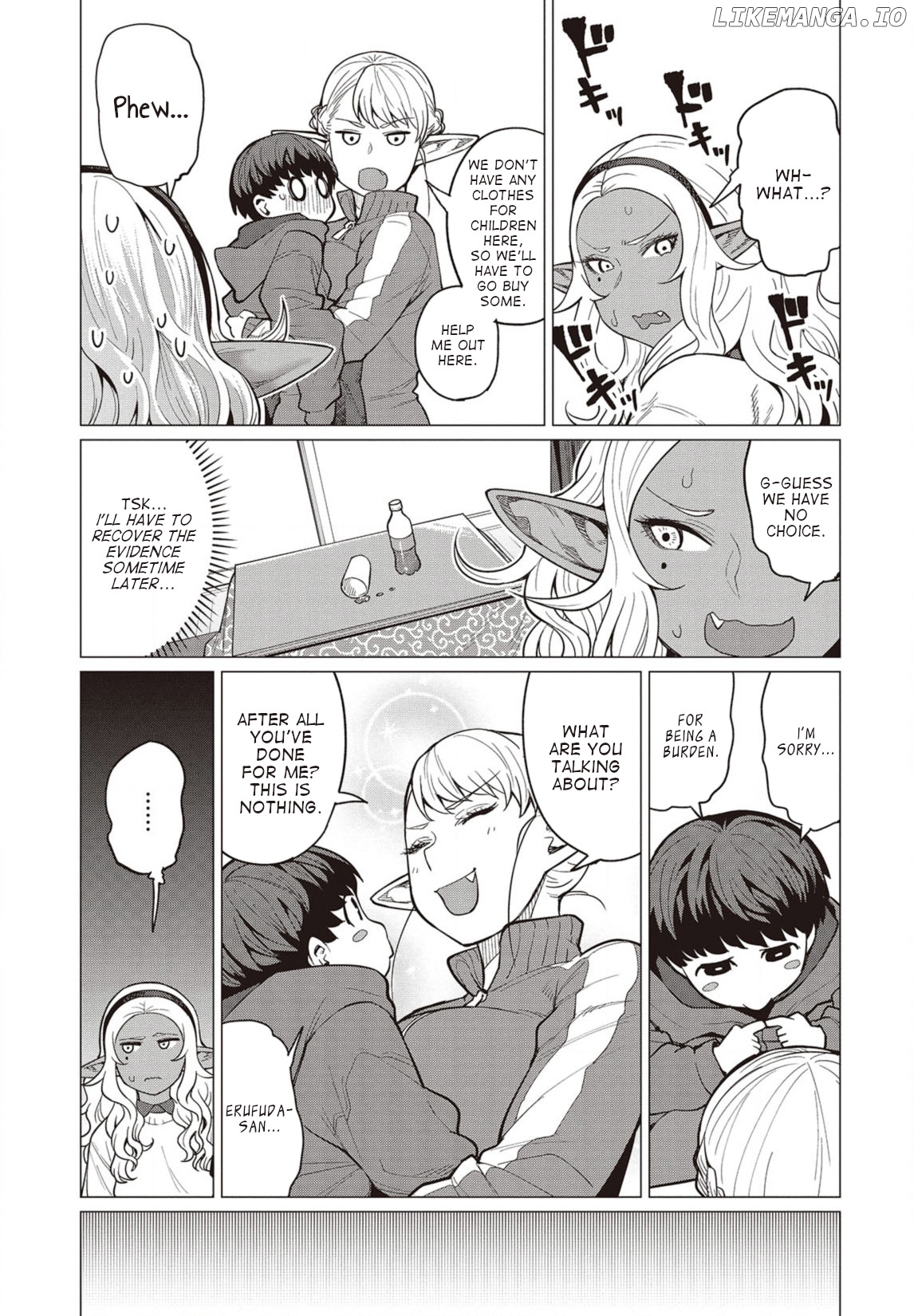Elf-San wa Yaserarenai. - Manga chapter 23 - page 16