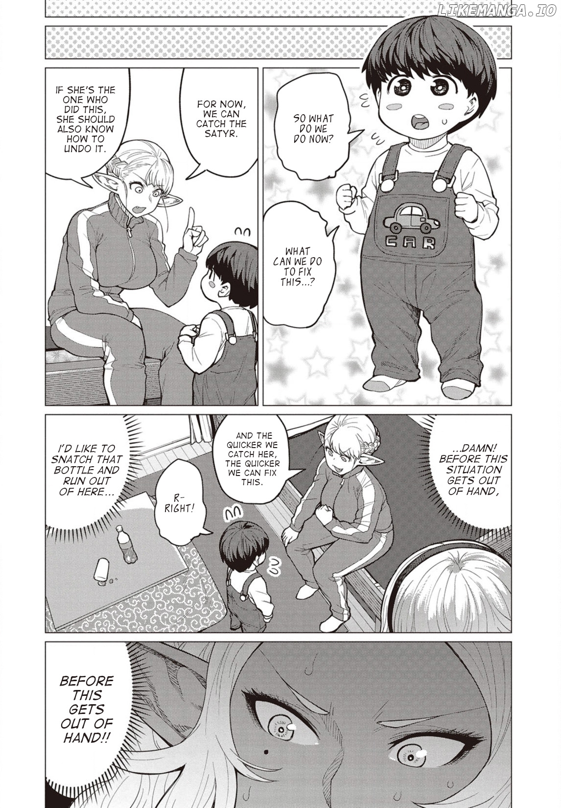 Elf-San wa Yaserarenai. - Manga chapter 23 - page 17