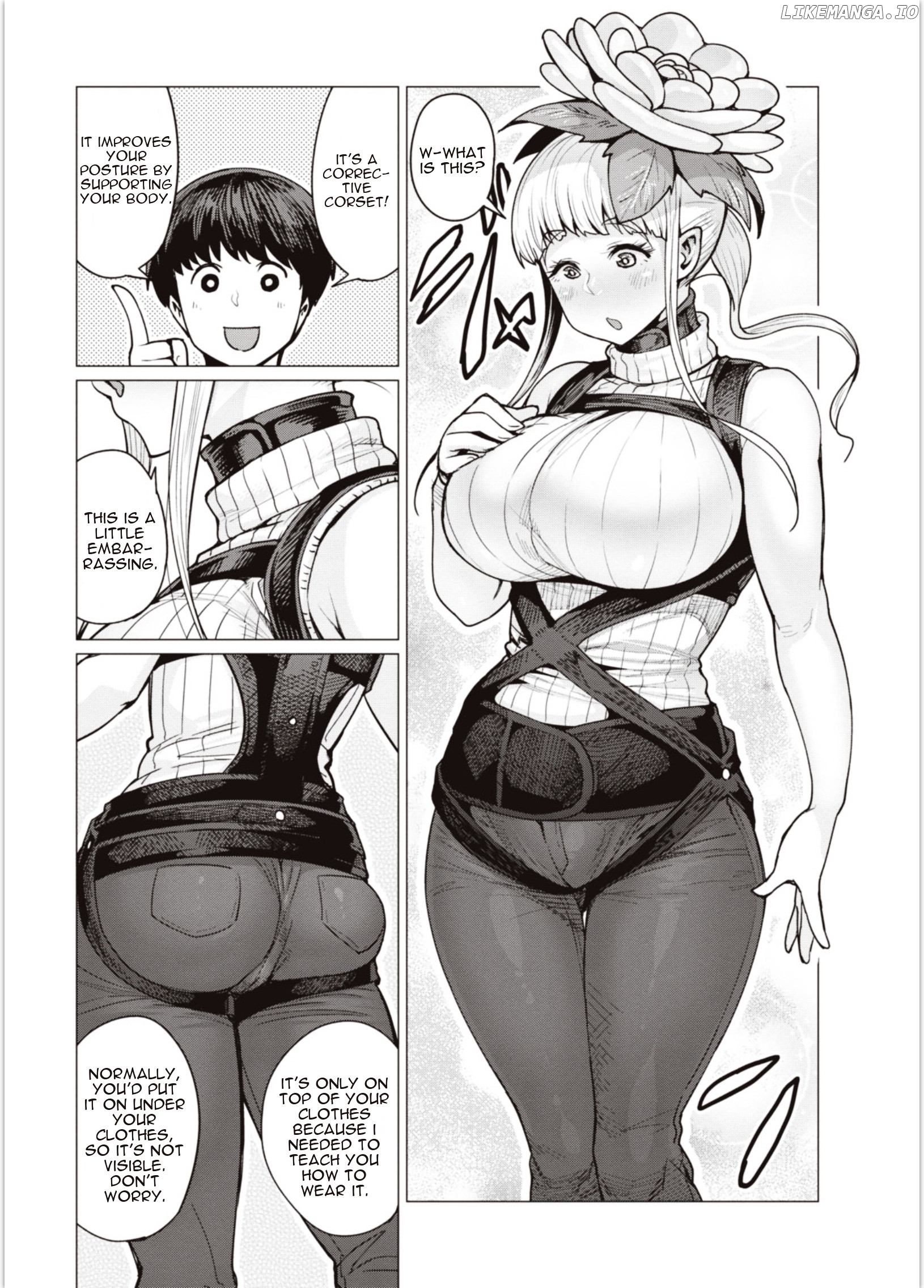 Elf-San wa Yaserarenai. - Manga chapter 4 - page 11