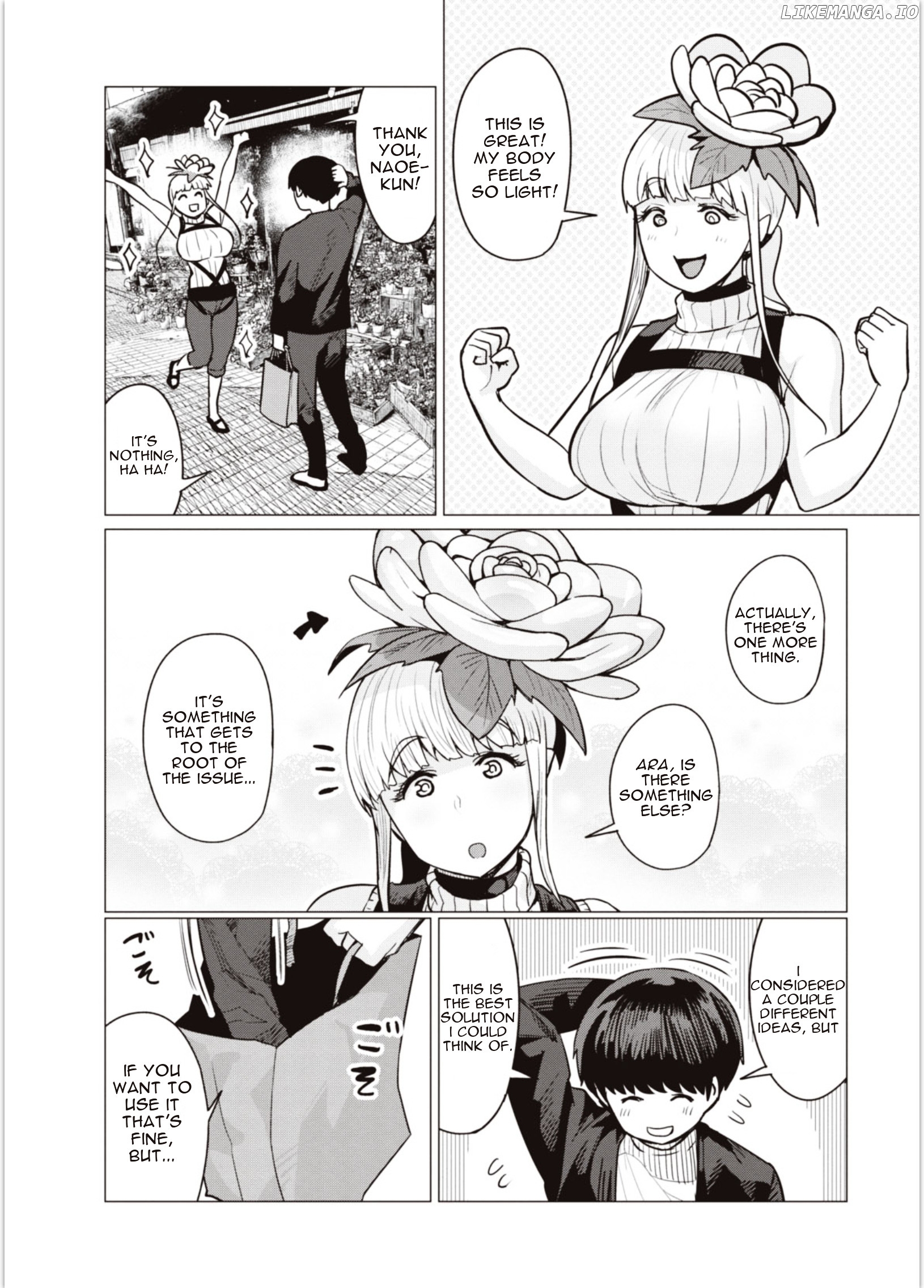 Elf-San wa Yaserarenai. - Manga chapter 4 - page 12