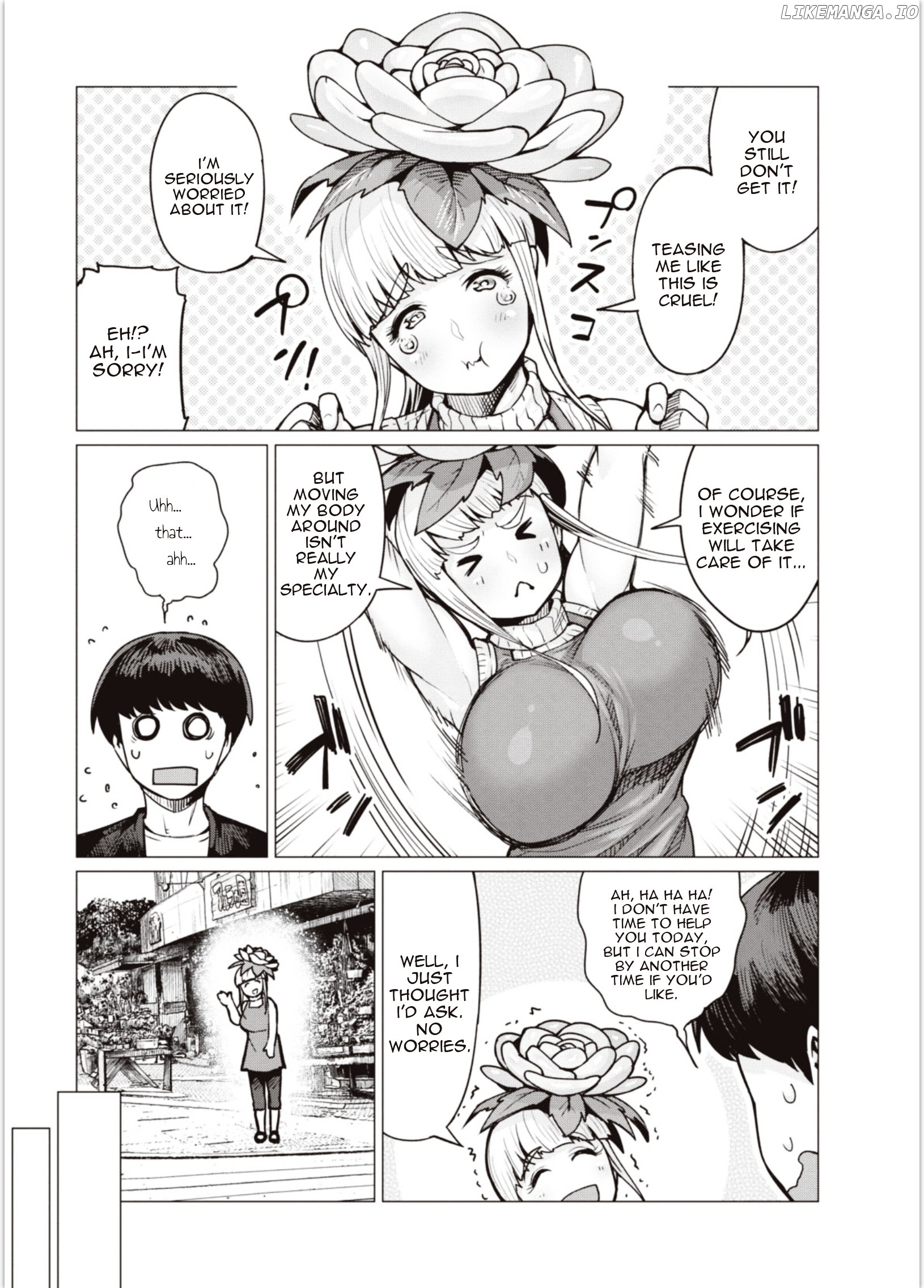 Elf-San wa Yaserarenai. - Manga chapter 4 - page 5
