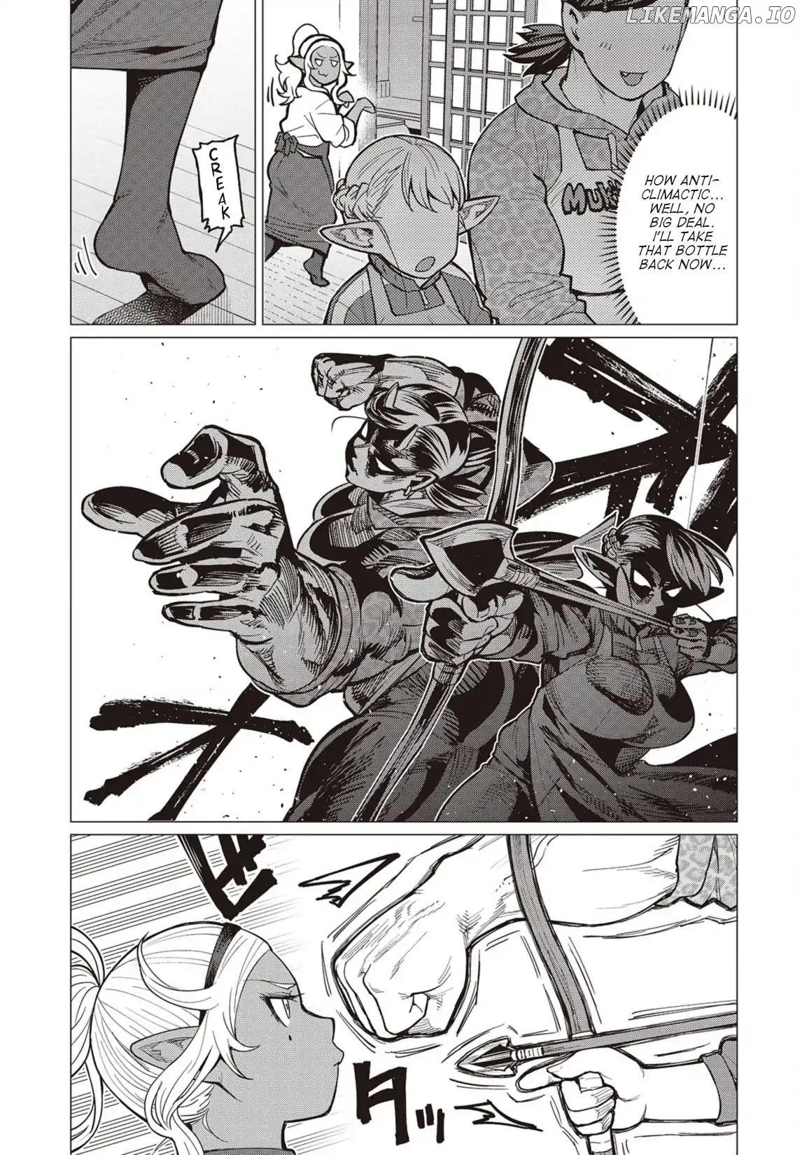 Elf-San wa Yaserarenai. - Manga chapter 24 - page 10