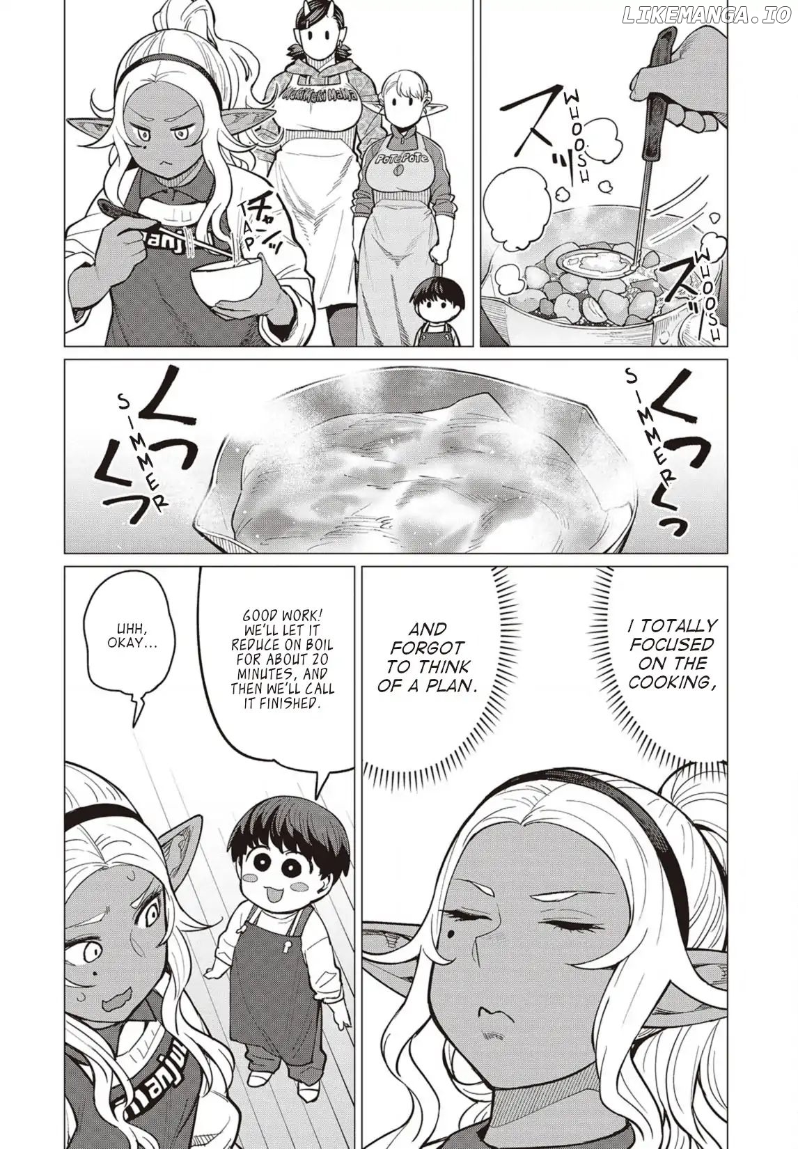 Elf-San wa Yaserarenai. - Manga chapter 24 - page 13