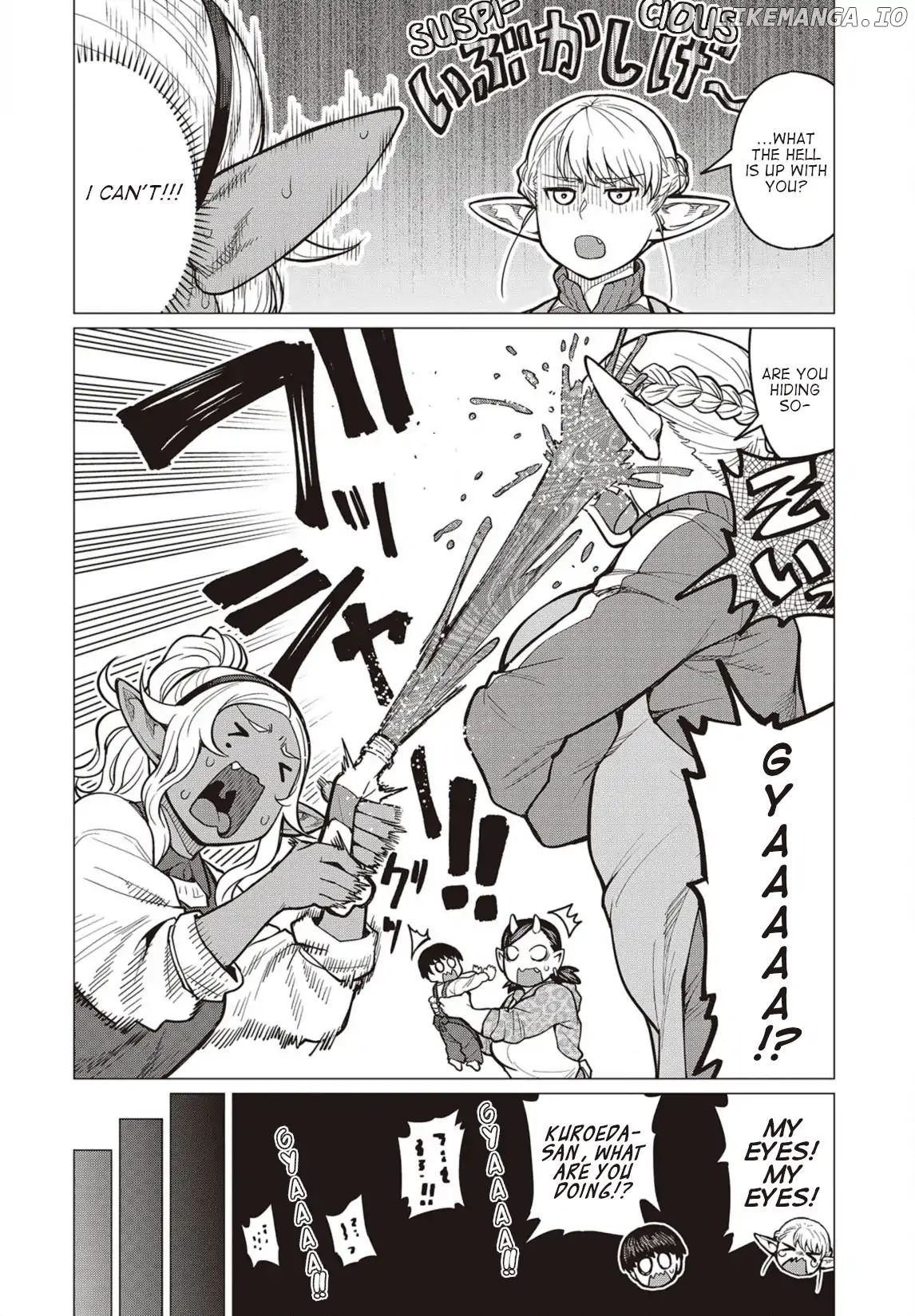 Elf-San wa Yaserarenai. - Manga chapter 24 - page 17