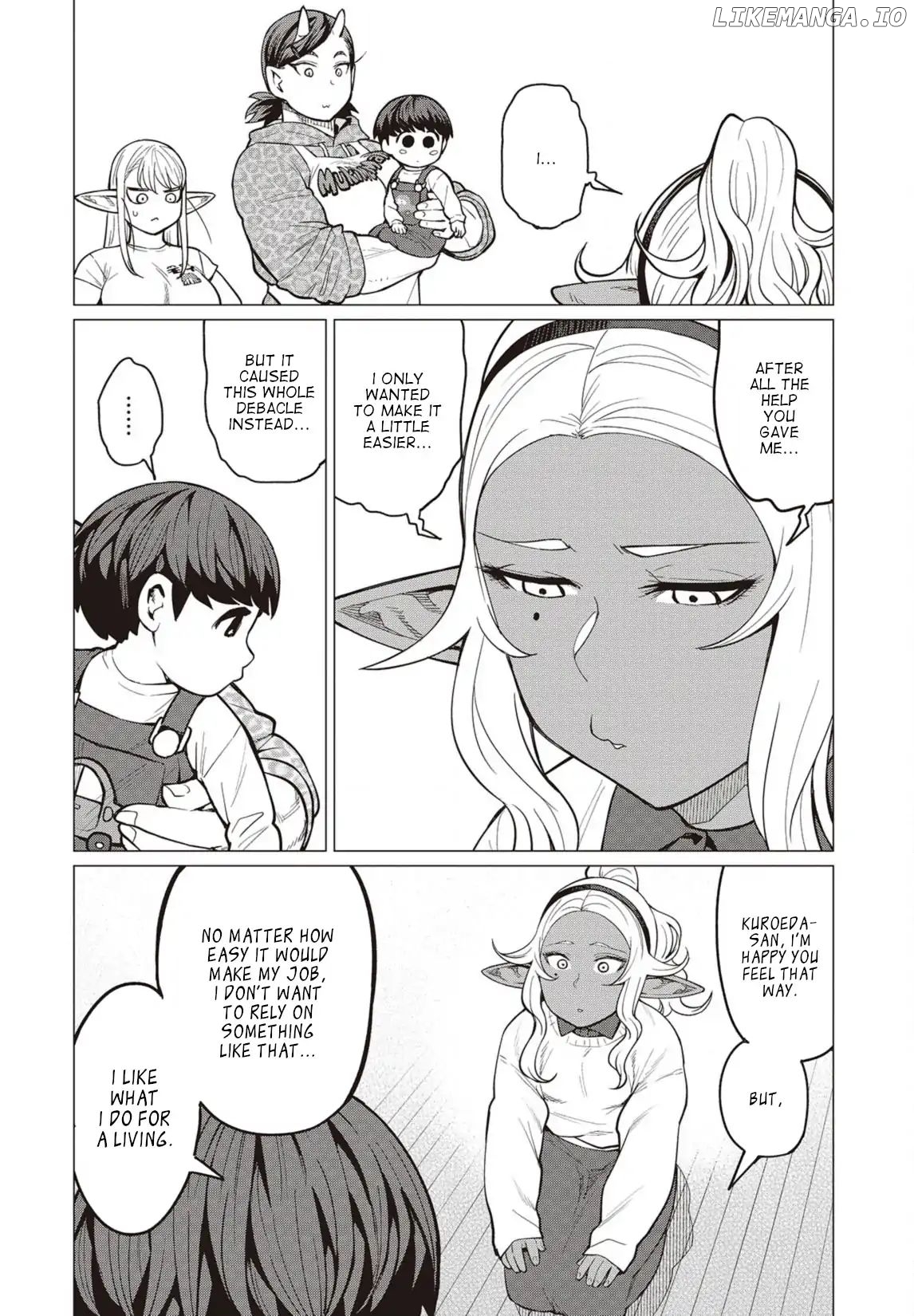 Elf-San wa Yaserarenai. - Manga chapter 24 - page 19