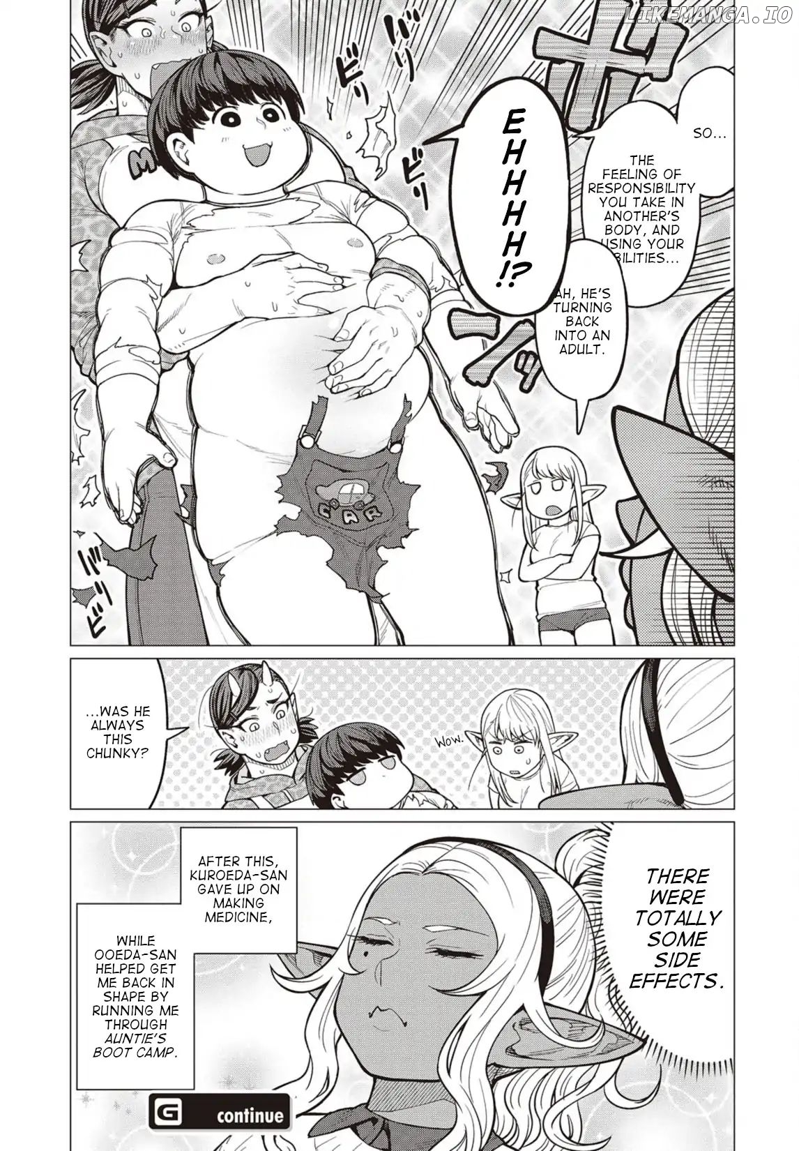 Elf-San wa Yaserarenai. - Manga chapter 24 - page 20