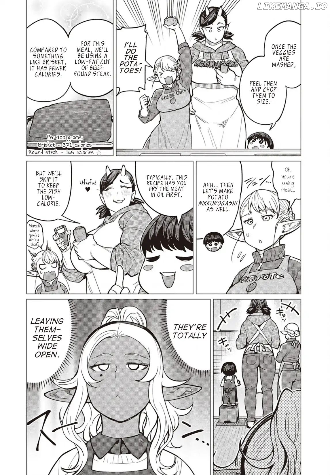 Elf-San wa Yaserarenai. - Manga chapter 24 - page 9