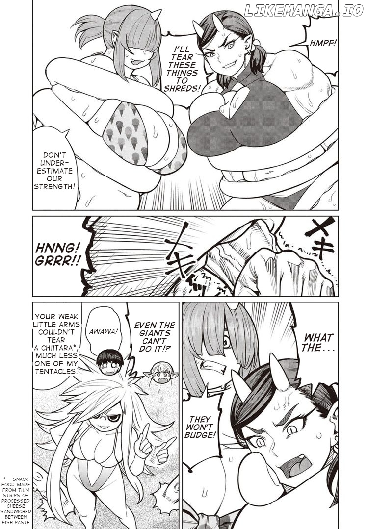 Elf-San wa Yaserarenai. - Manga chapter 43 - page 12