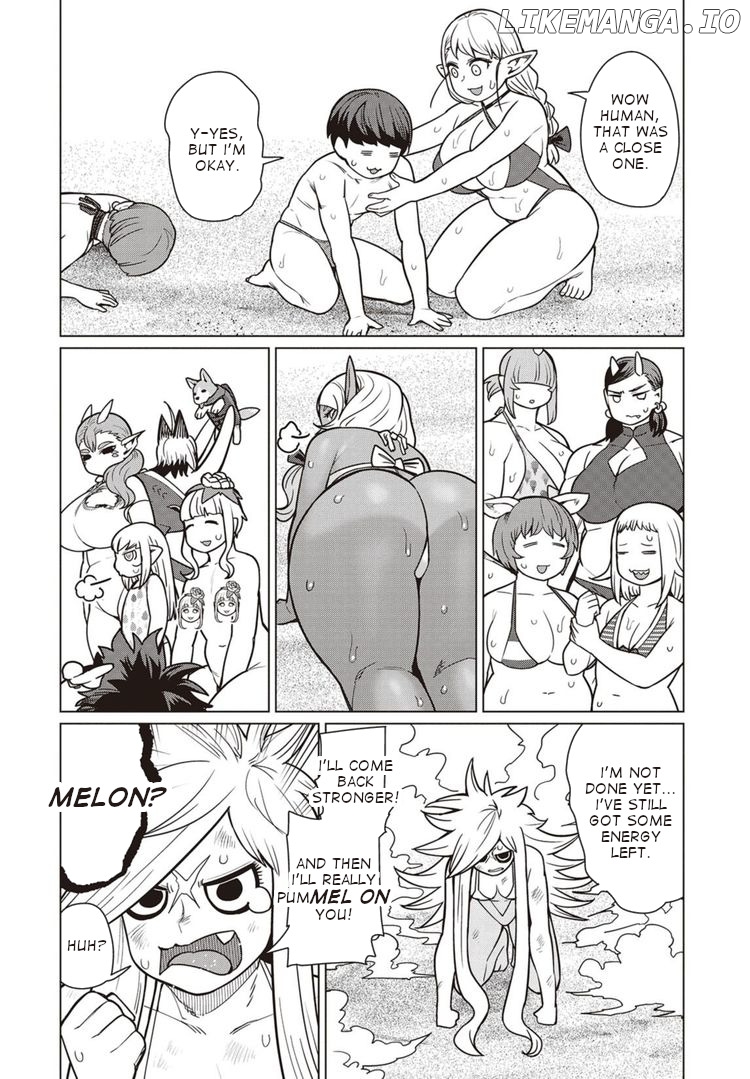 Elf-San wa Yaserarenai. - Manga chapter 43 - page 23
