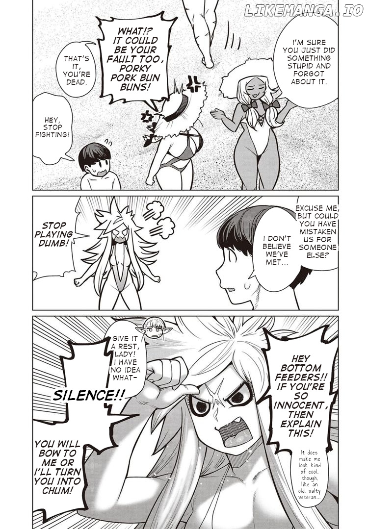 Elf-San wa Yaserarenai. - Manga chapter 43 - page 4