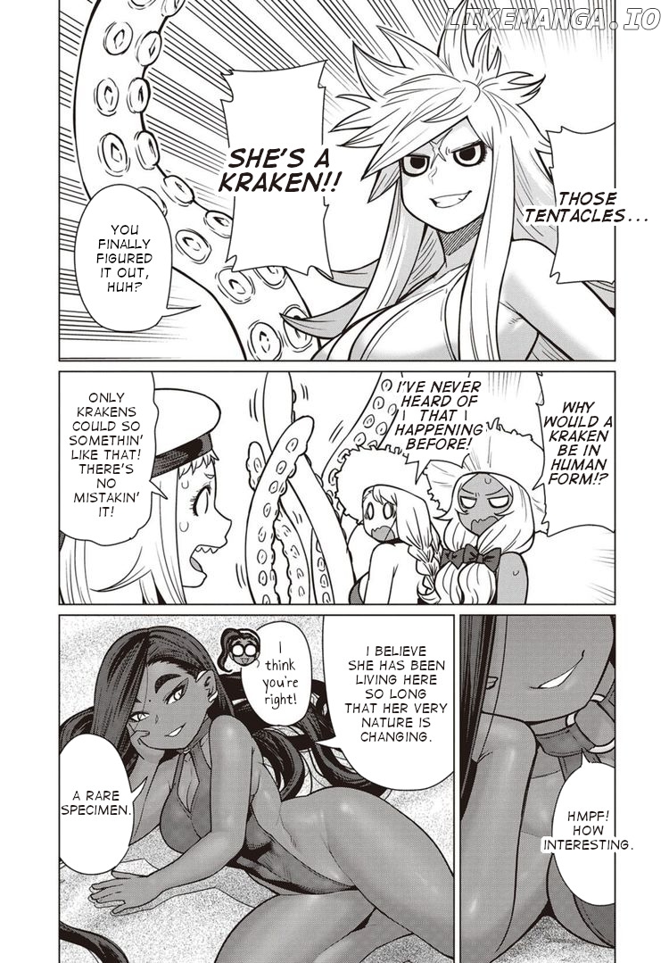 Elf-San wa Yaserarenai. - Manga chapter 43 - page 8