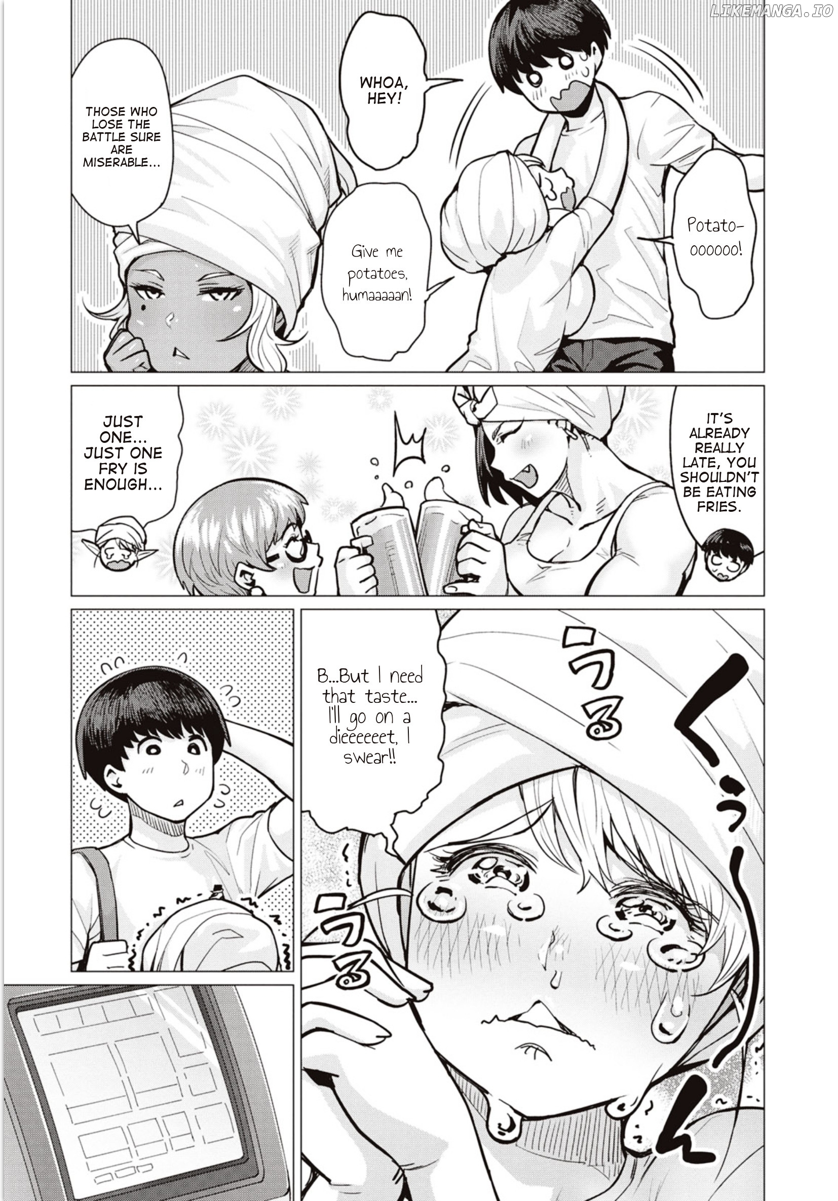 Elf-San wa Yaserarenai. - Manga chapter 5 - page 21