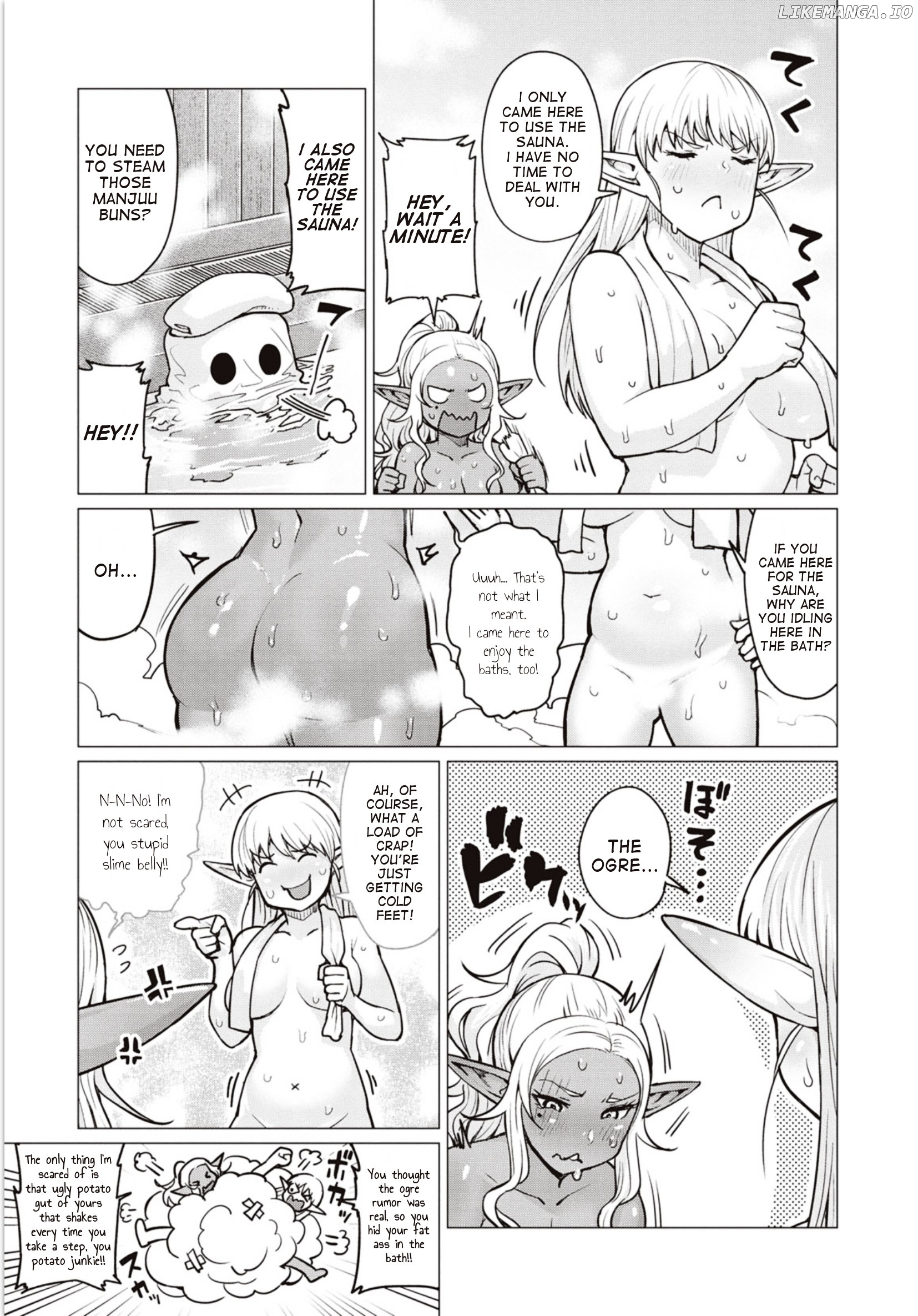 Elf-San wa Yaserarenai. - Manga chapter 5 - page 7