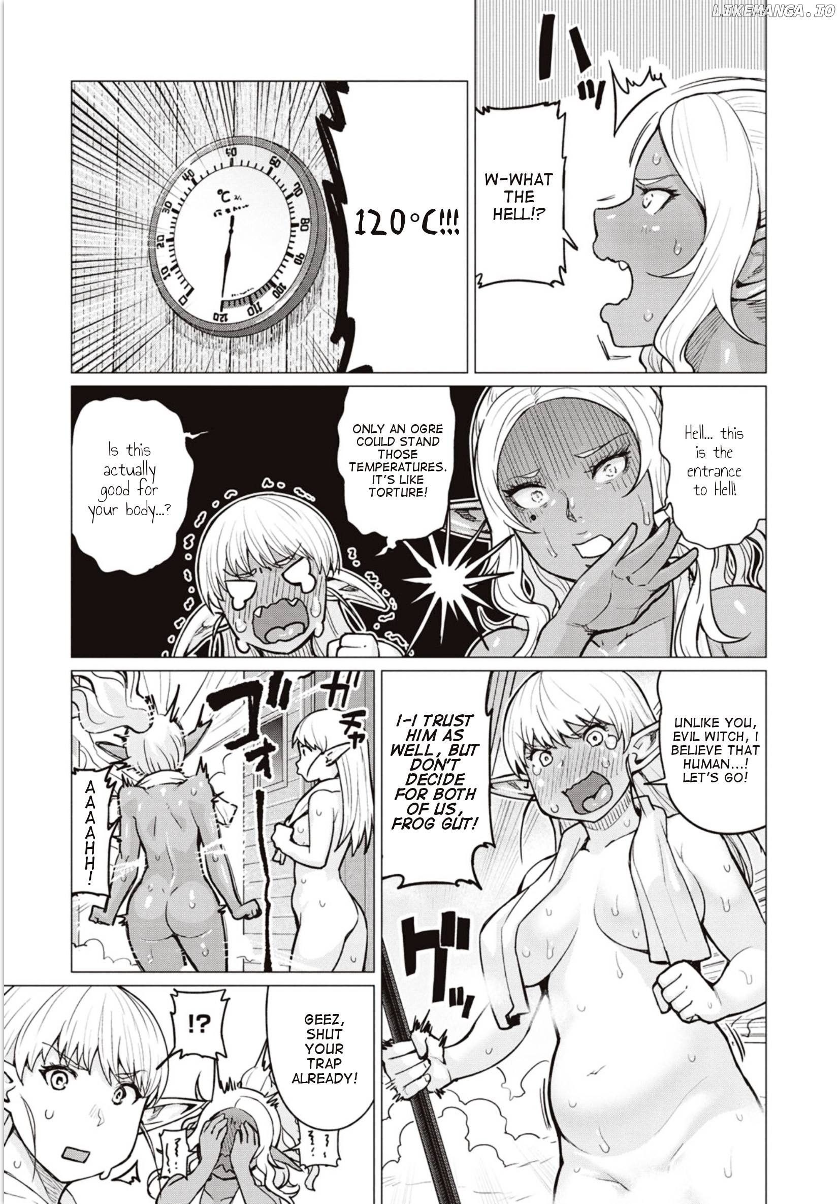 Elf-San wa Yaserarenai. - Manga chapter 5 - page 9