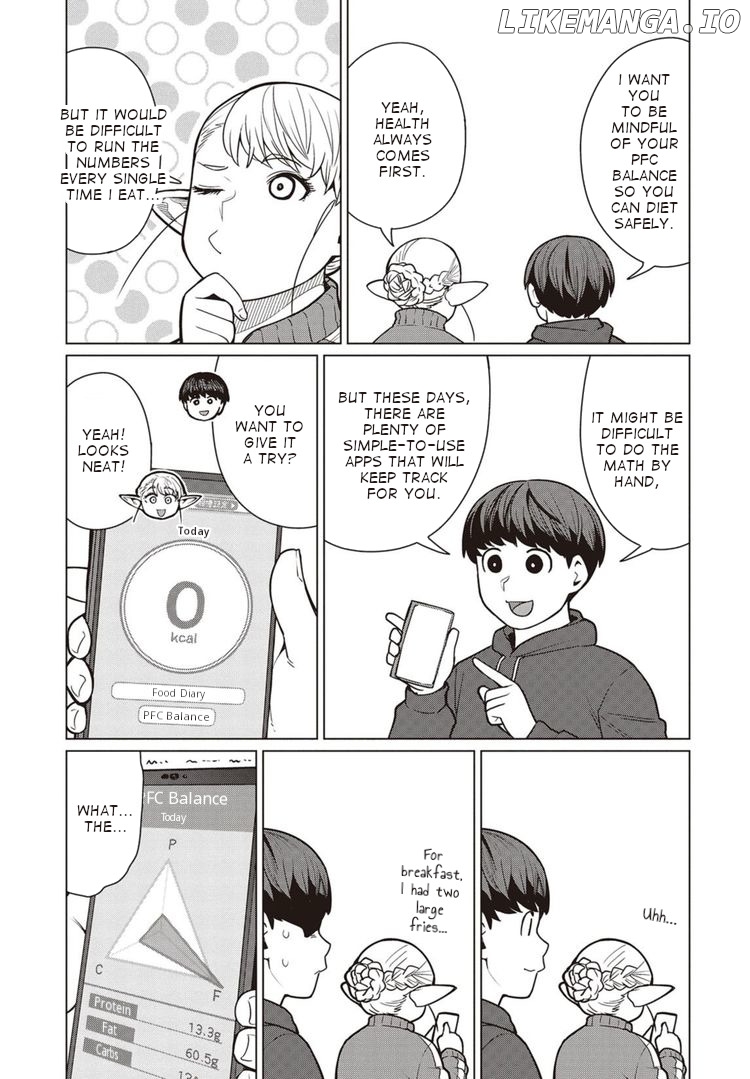 Elf-San wa Yaserarenai. - Manga chapter 44 - page 12