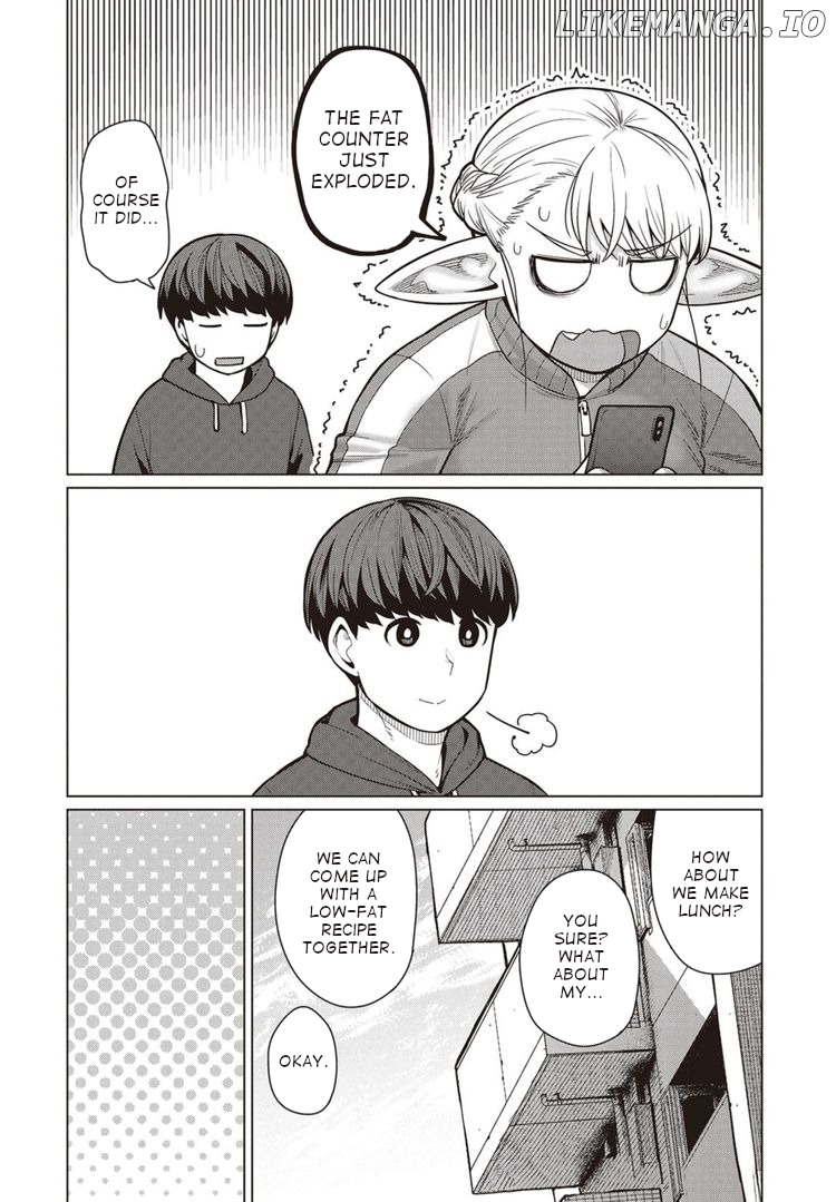 Elf-San wa Yaserarenai. - Manga chapter 44 - page 13