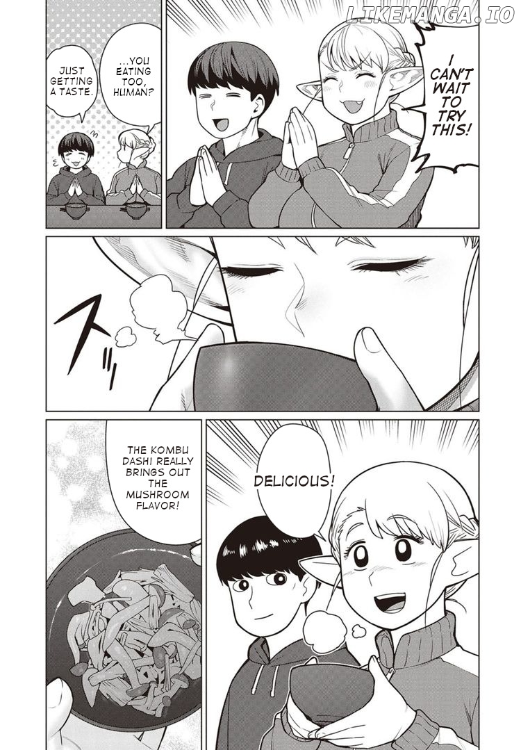 Elf-San wa Yaserarenai. - Manga chapter 44 - page 18