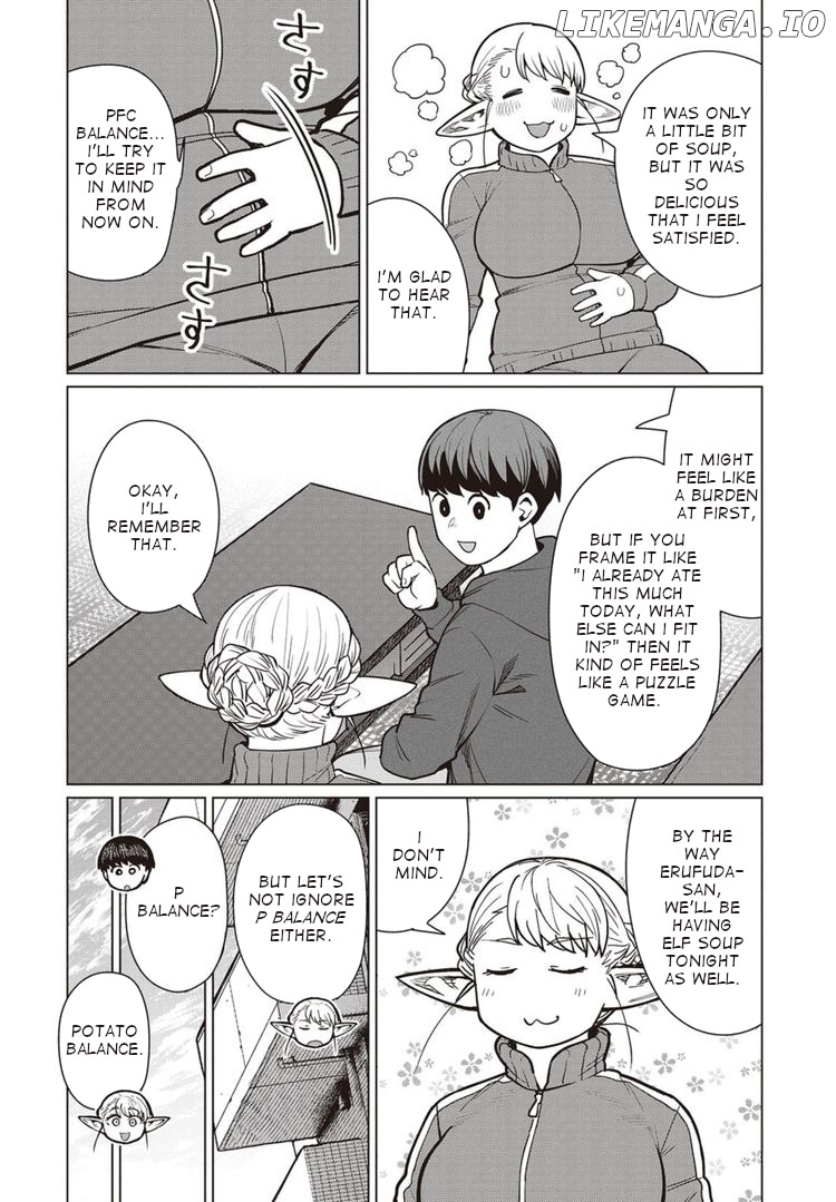 Elf-San wa Yaserarenai. - Manga chapter 44 - page 21
