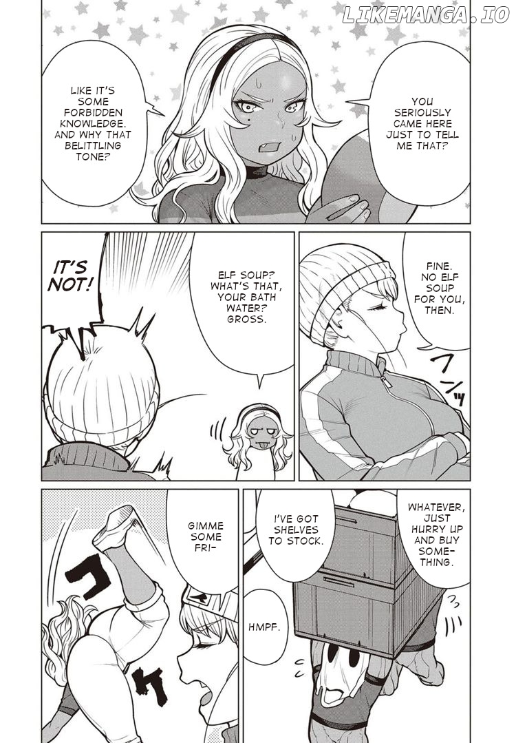 Elf-San wa Yaserarenai. - Manga chapter 44 - page 23