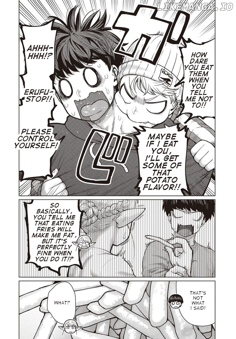 Elf-San wa Yaserarenai. - Manga chapter 44 - page 7