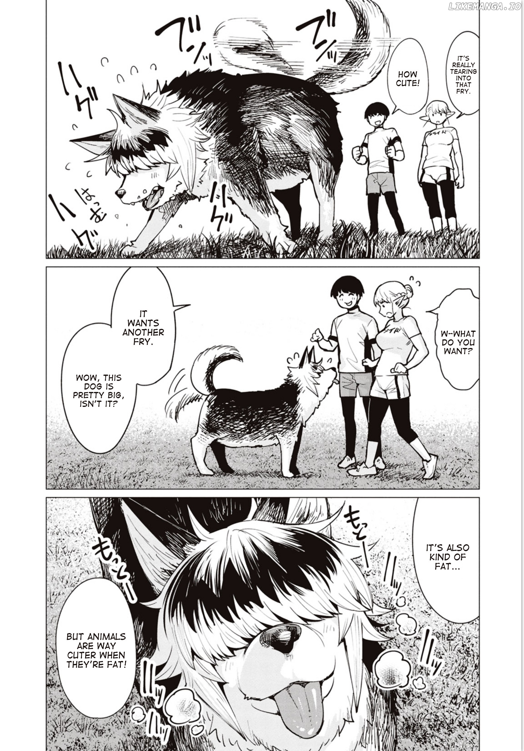 Elf-San wa Yaserarenai. - Manga chapter 6 - page 10