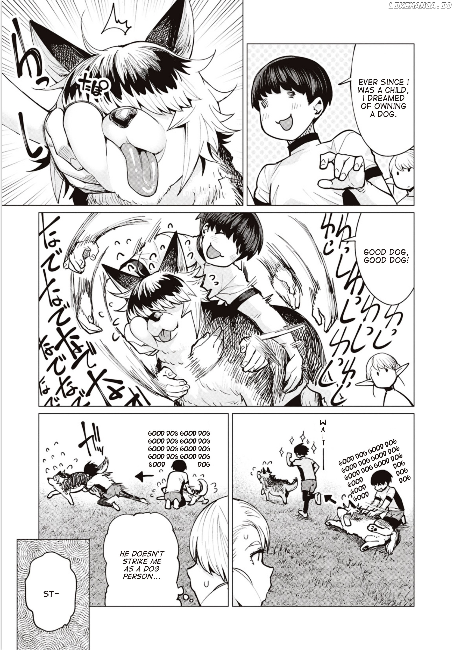 Elf-San wa Yaserarenai. - Manga chapter 6 - page 11