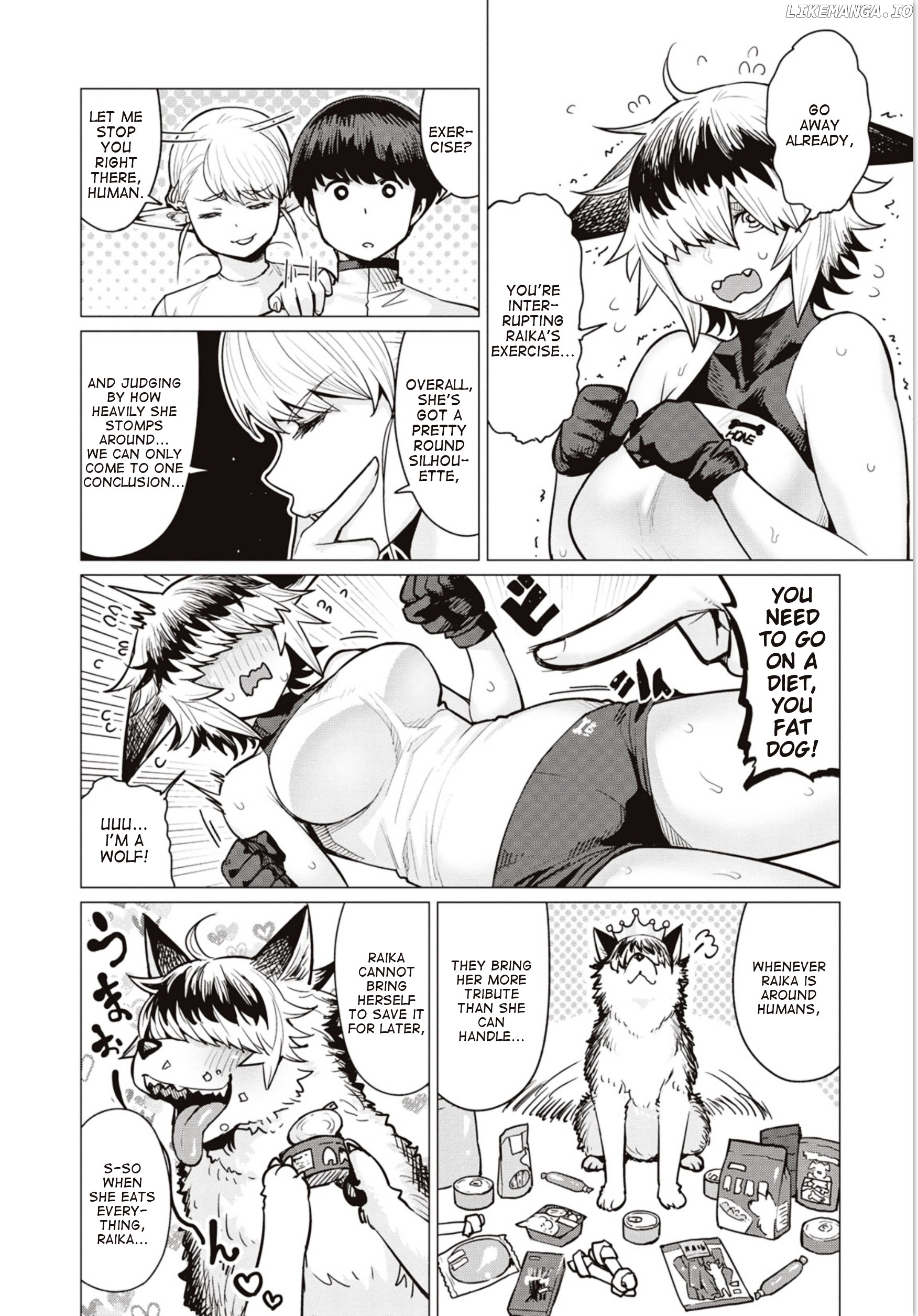 Elf-San wa Yaserarenai. - Manga chapter 6 - page 14