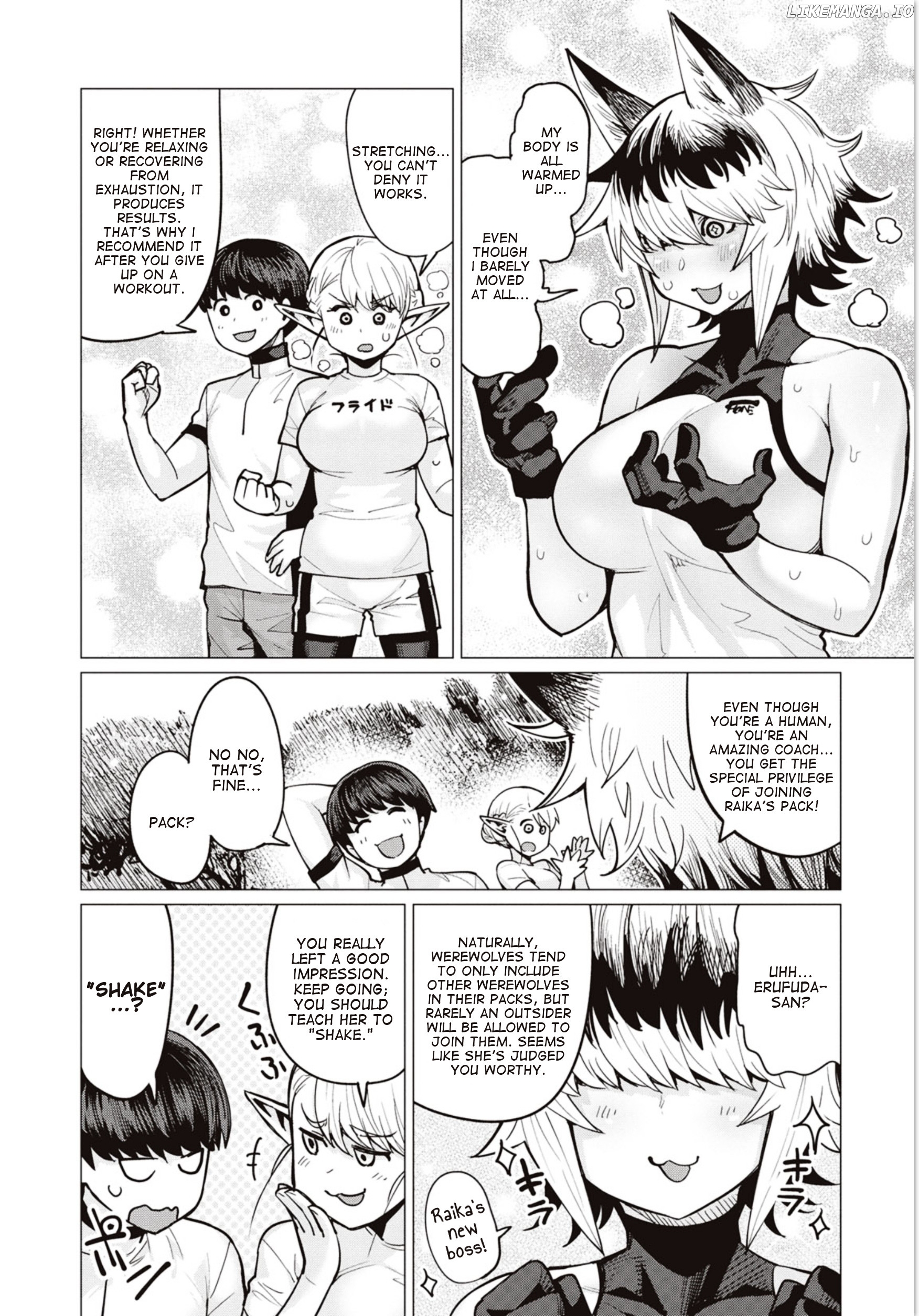 Elf-San wa Yaserarenai. - Manga chapter 6 - page 18