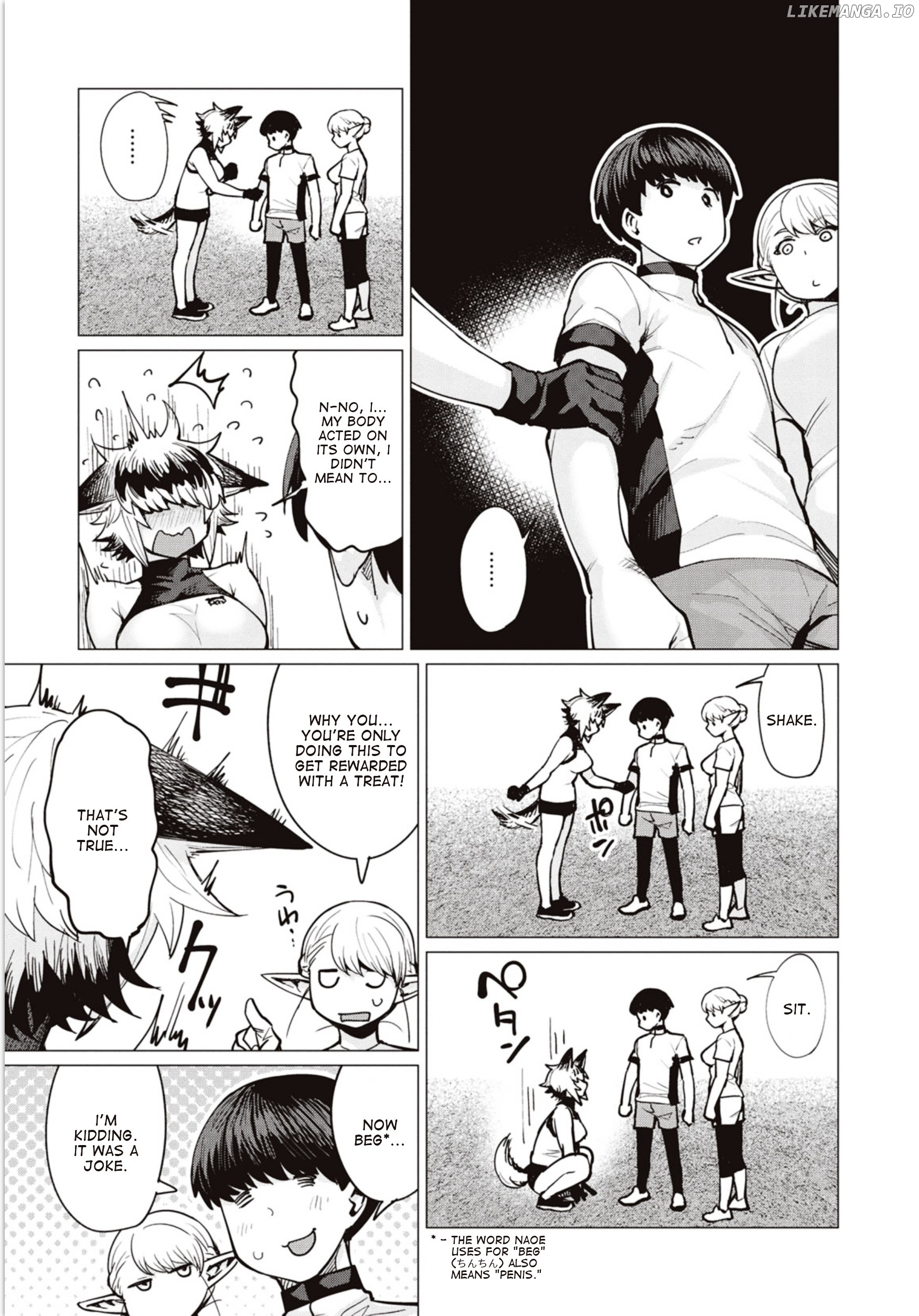 Elf-San wa Yaserarenai. - Manga chapter 6 - page 19
