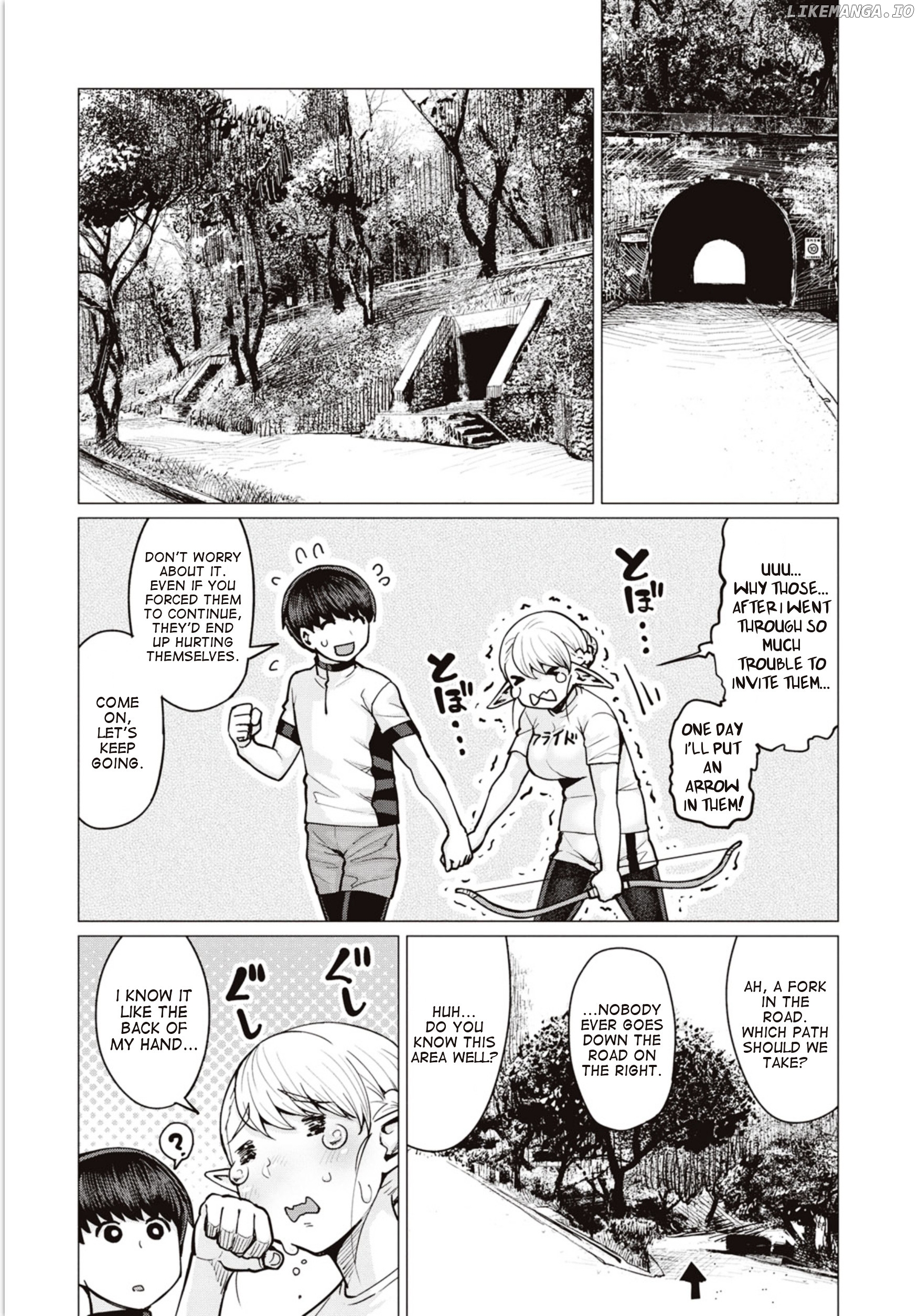 Elf-San wa Yaserarenai. - Manga chapter 6 - page 5