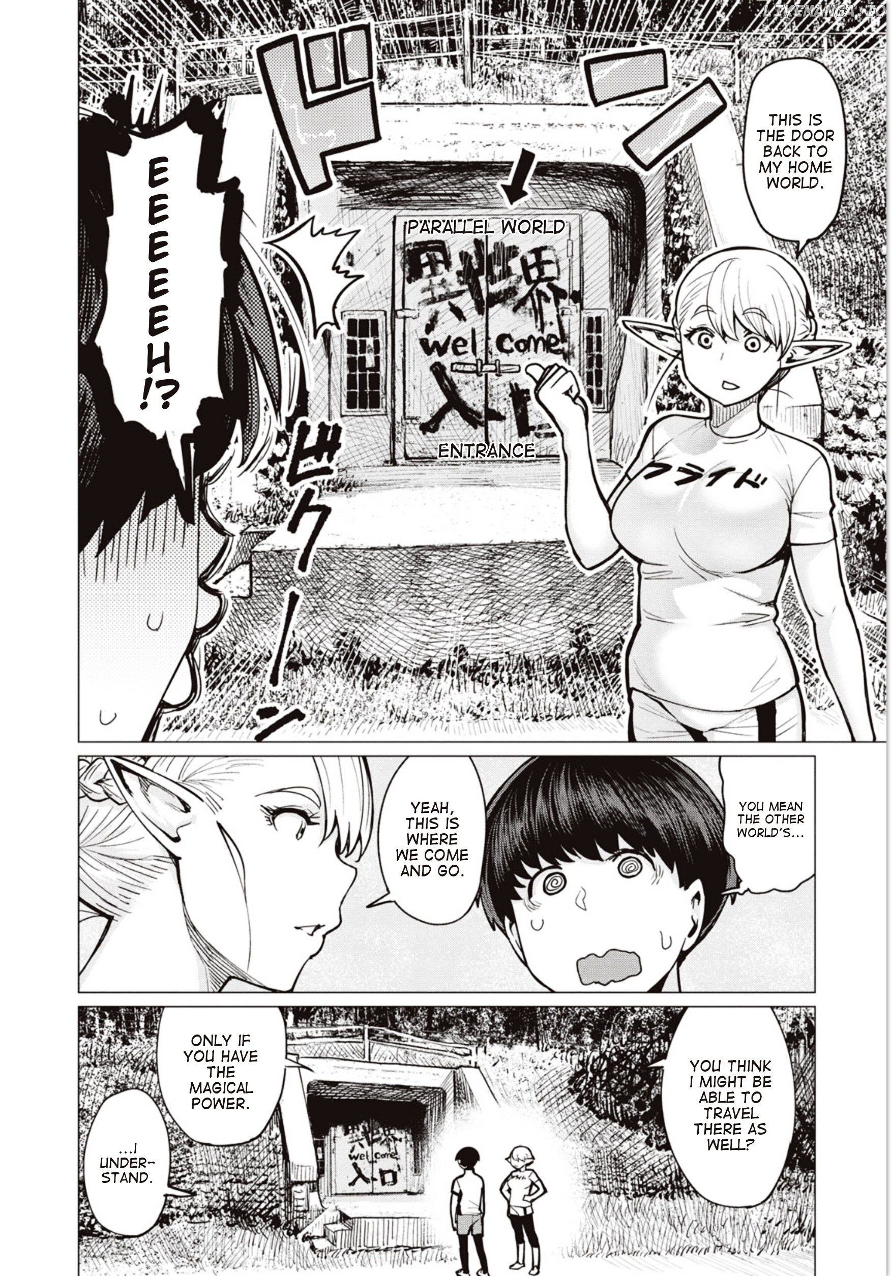 Elf-San wa Yaserarenai. - Manga chapter 6 - page 6