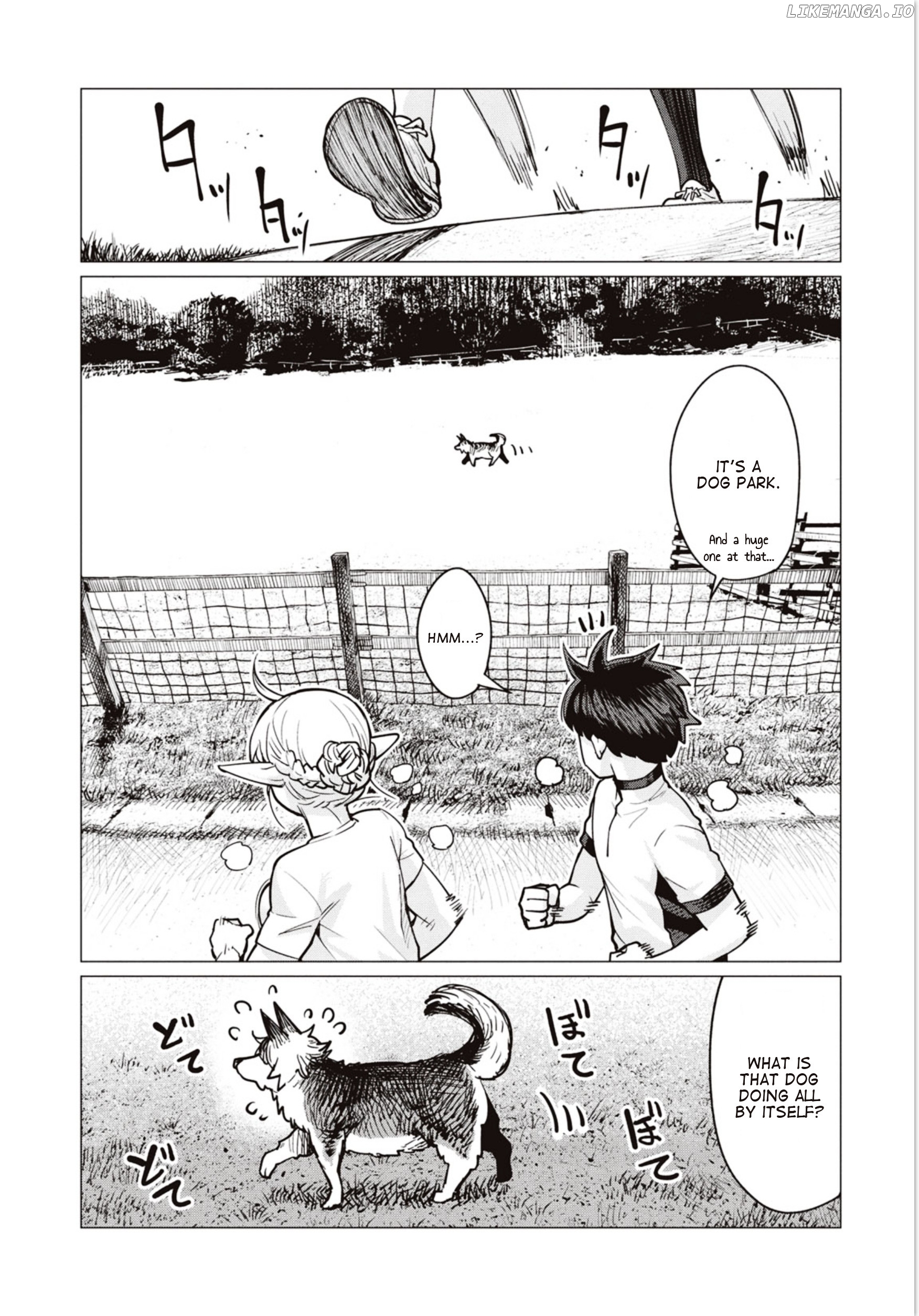 Elf-San wa Yaserarenai. - Manga chapter 6 - page 8