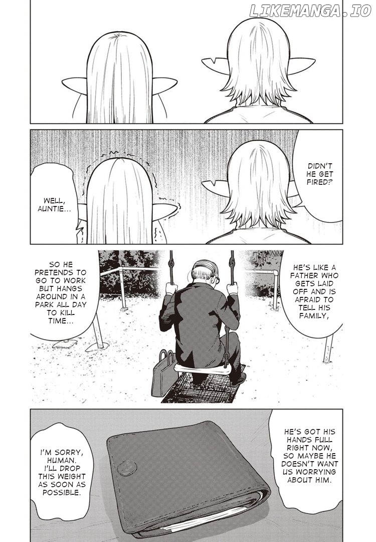 Elf-San wa Yaserarenai. - Manga chapter 45 - page 17