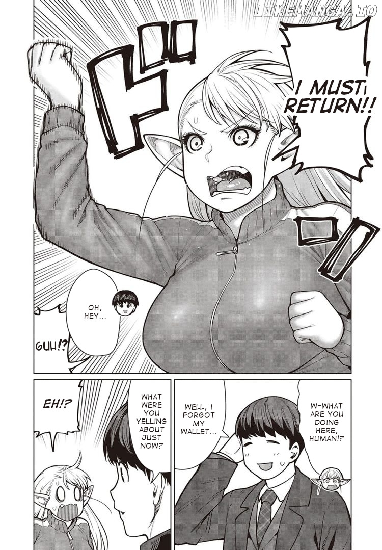 Elf-San wa Yaserarenai. - Manga chapter 45 - page 18